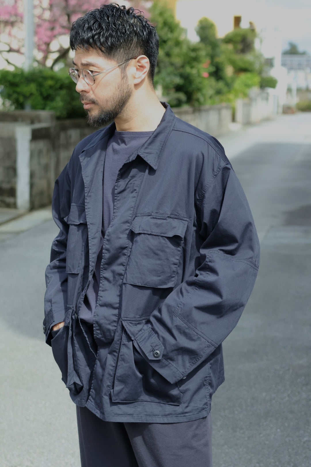 【Y】ORGANIC COTTON JERSEY BOAT NECK P/O