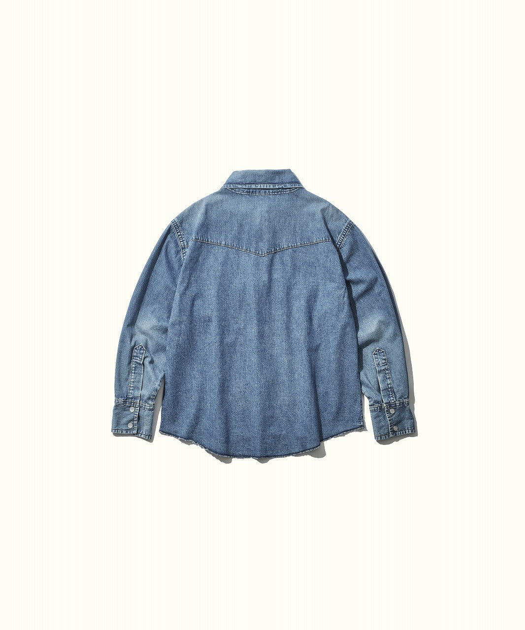 【KOOKY ZOO 】JUVENILE DENIM WESTERN SHIRT