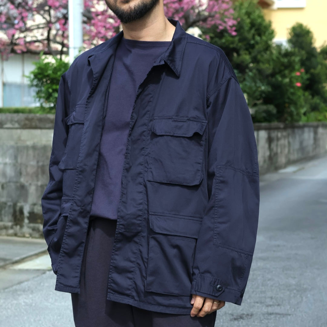【Y】ORGANIC COTTON JERSEY BOAT NECK P/O