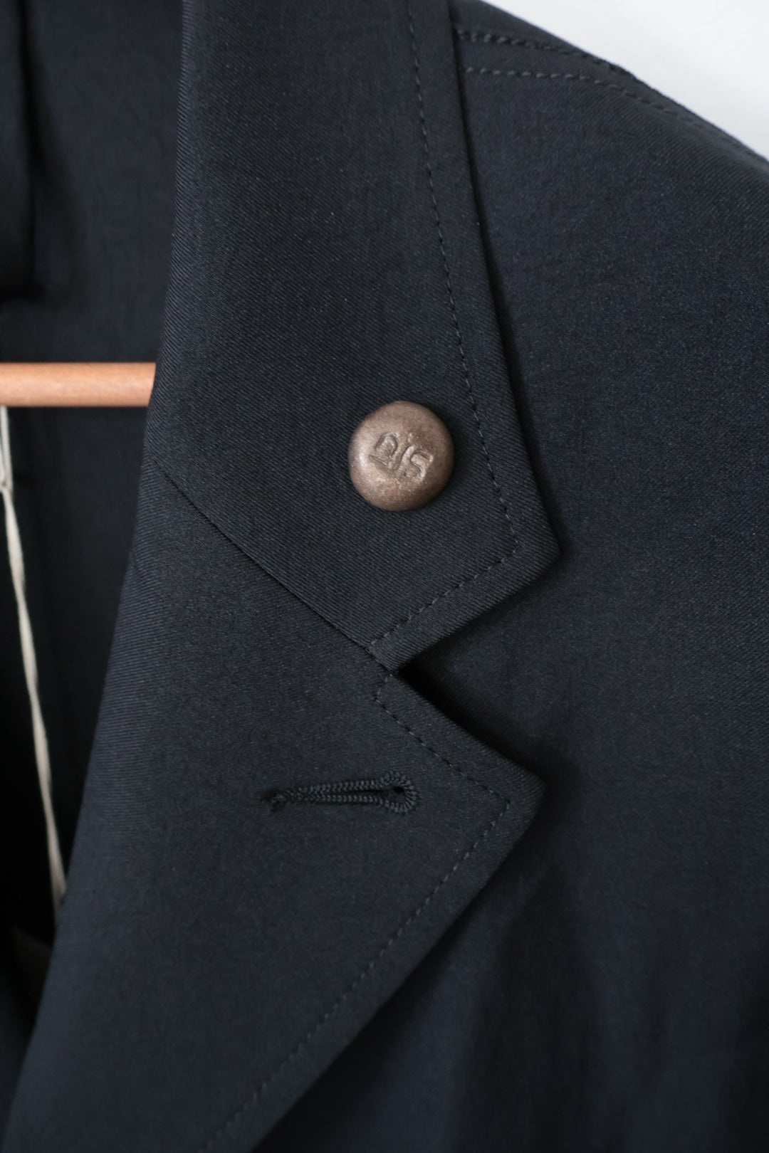 【Cale】WATER TWISTED LINEN JACKET (Blue × Green)
