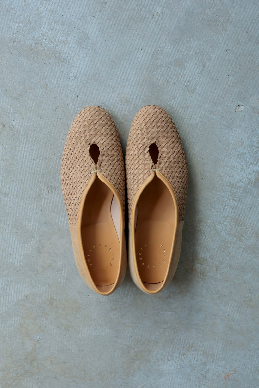 【Post Production】Tear Pumps / Mesh Sand Beige