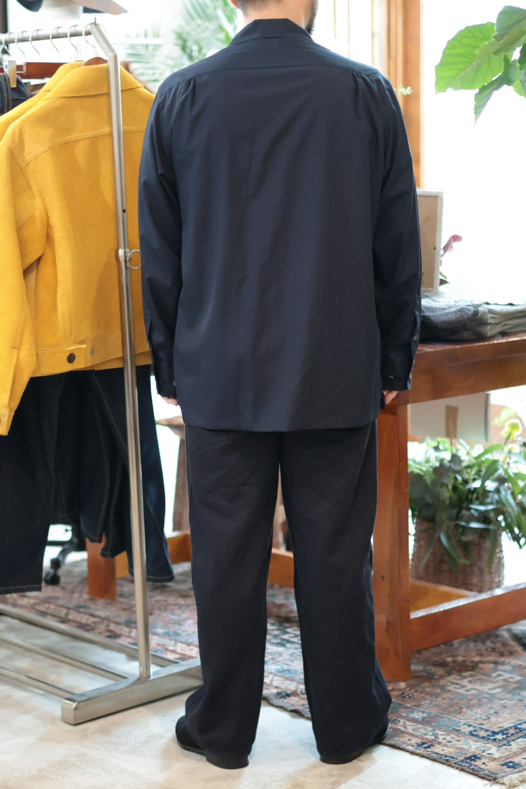 【ラスト1点】【BOURRIENNE avec YLÈVE】COTTON TYPEWRITER CUBAN SH / WA