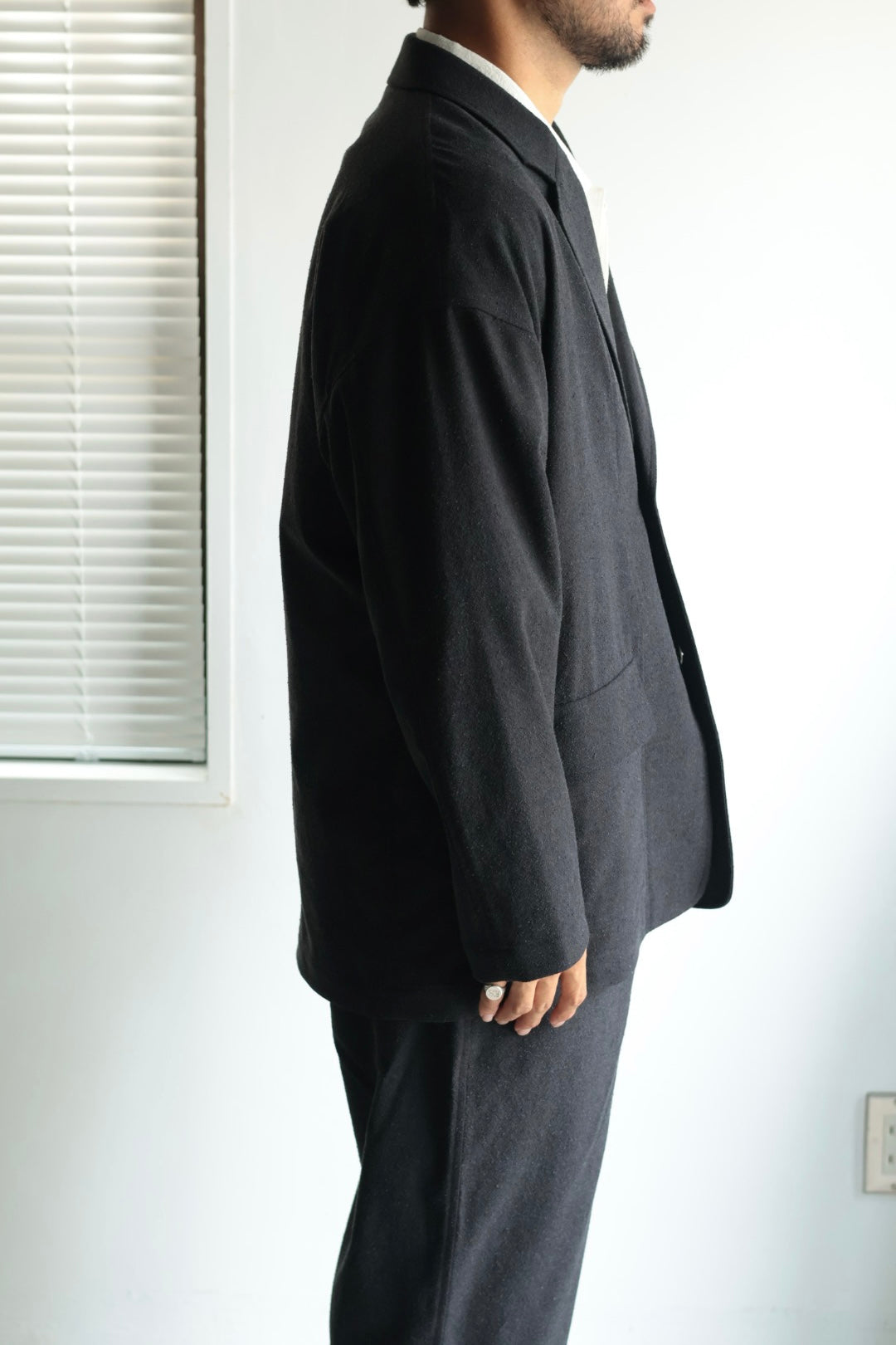 【Cale】SILK WOOL NIDOM JACKET