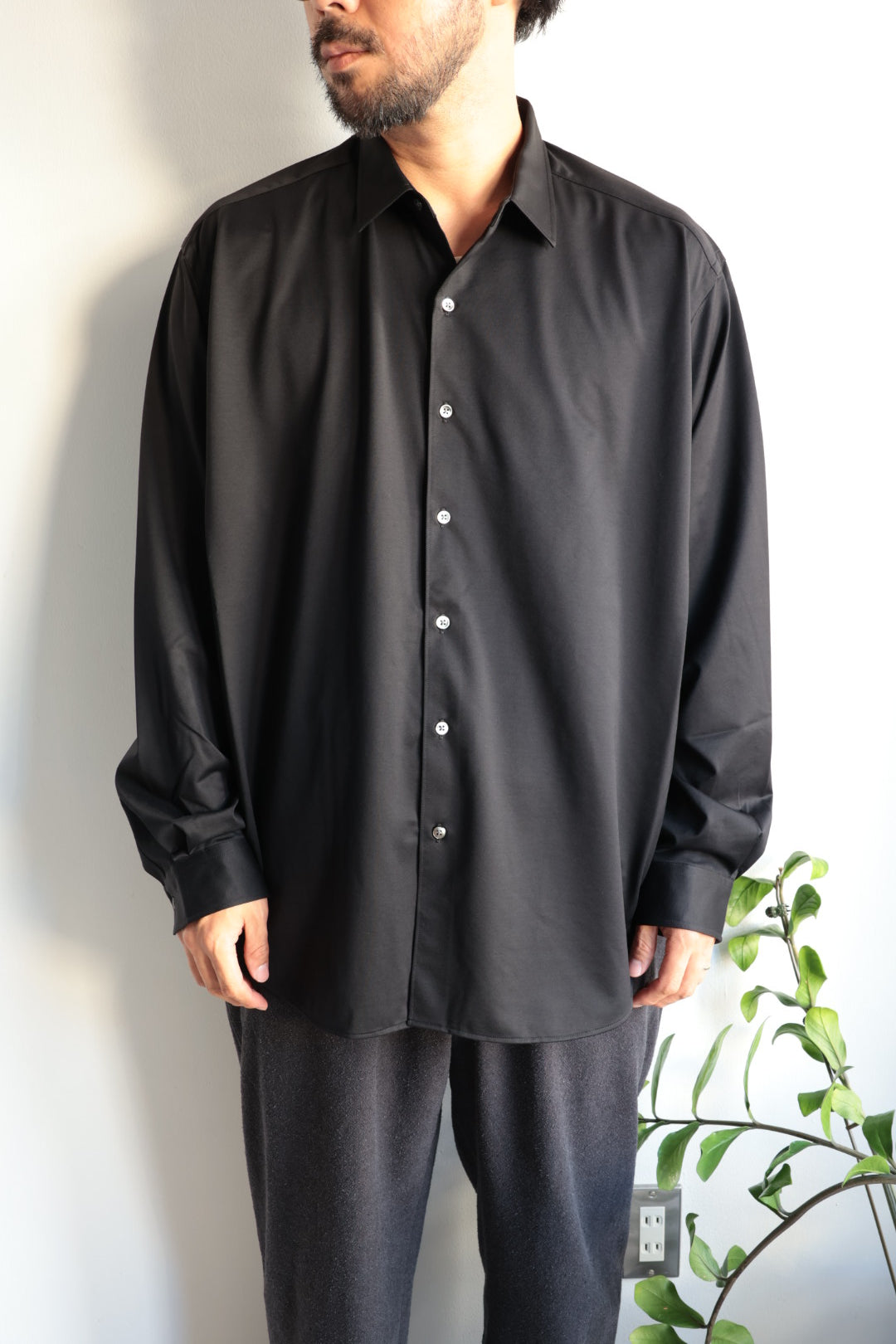 【KANEMASA PHIL.】46G Atmosphere L/S Shirt
