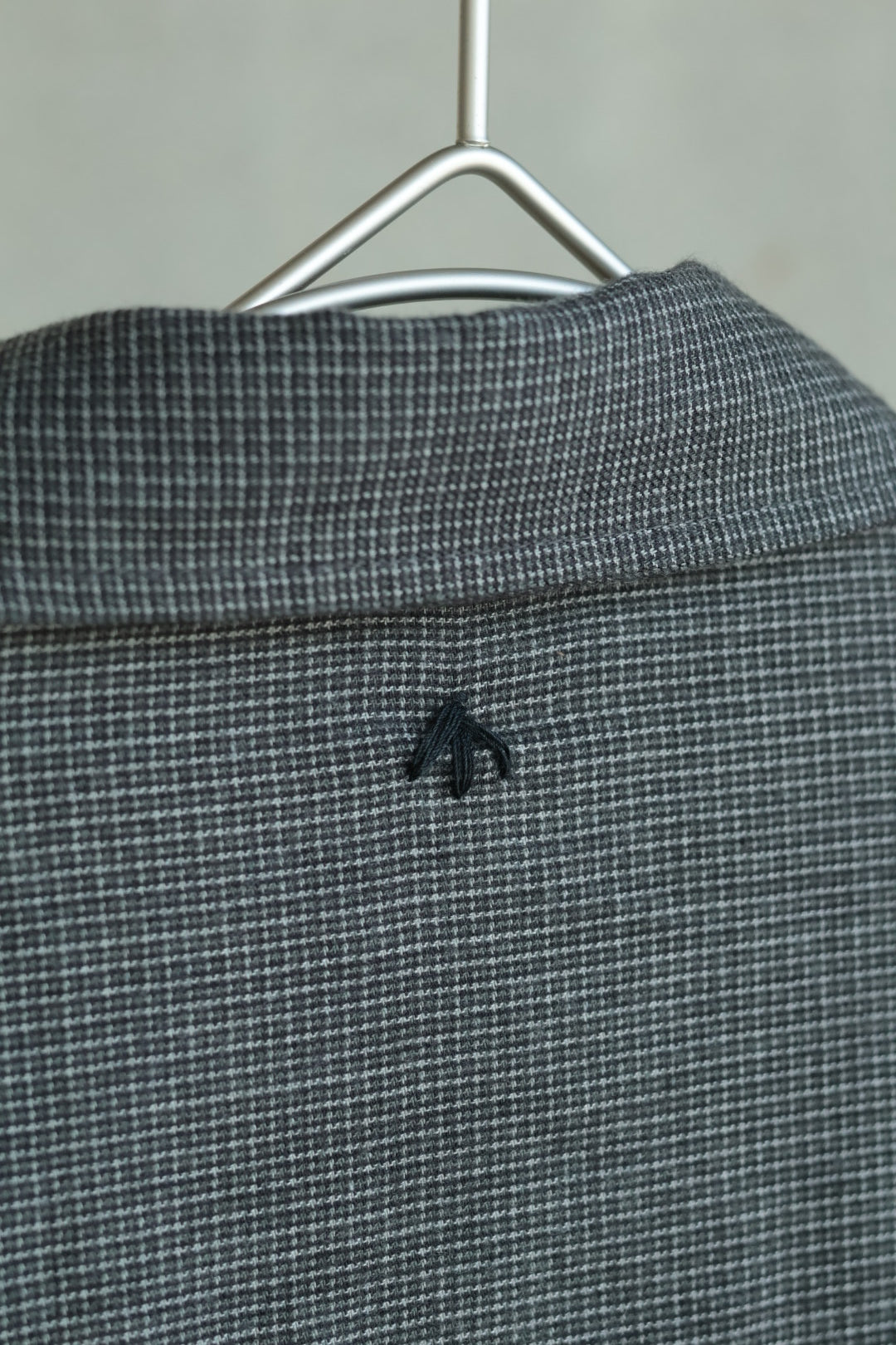 【satou】nemaki wide check shirt