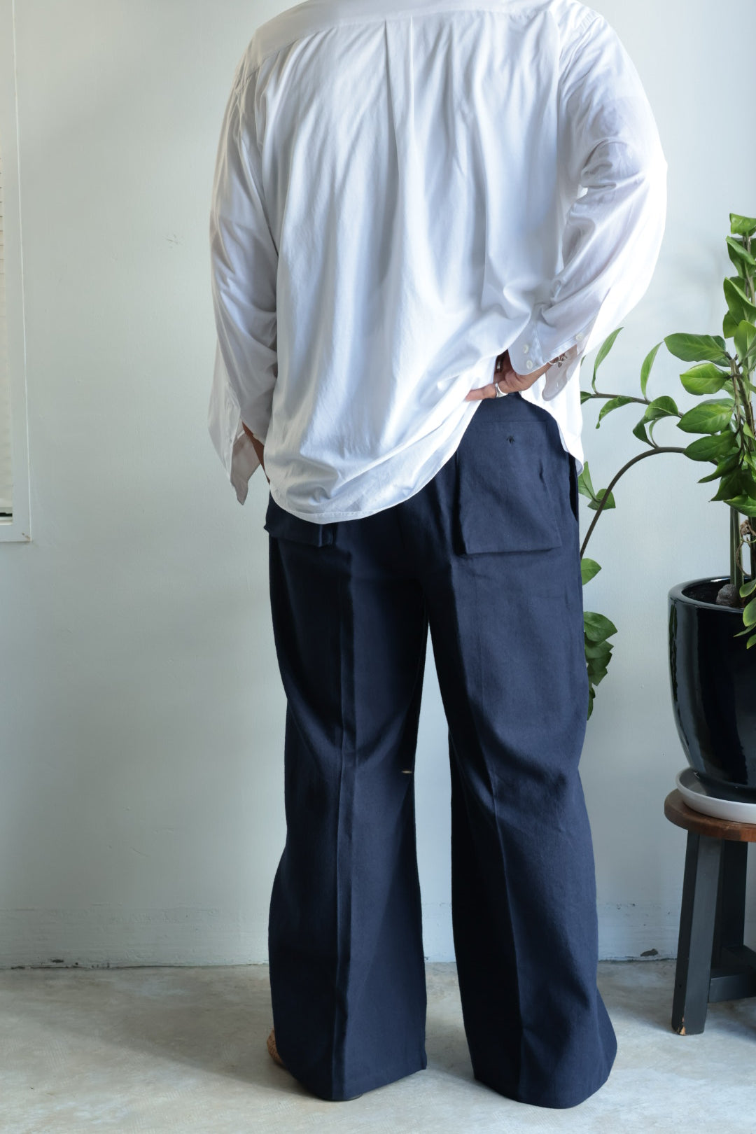 【satou】yosogi wide slacks