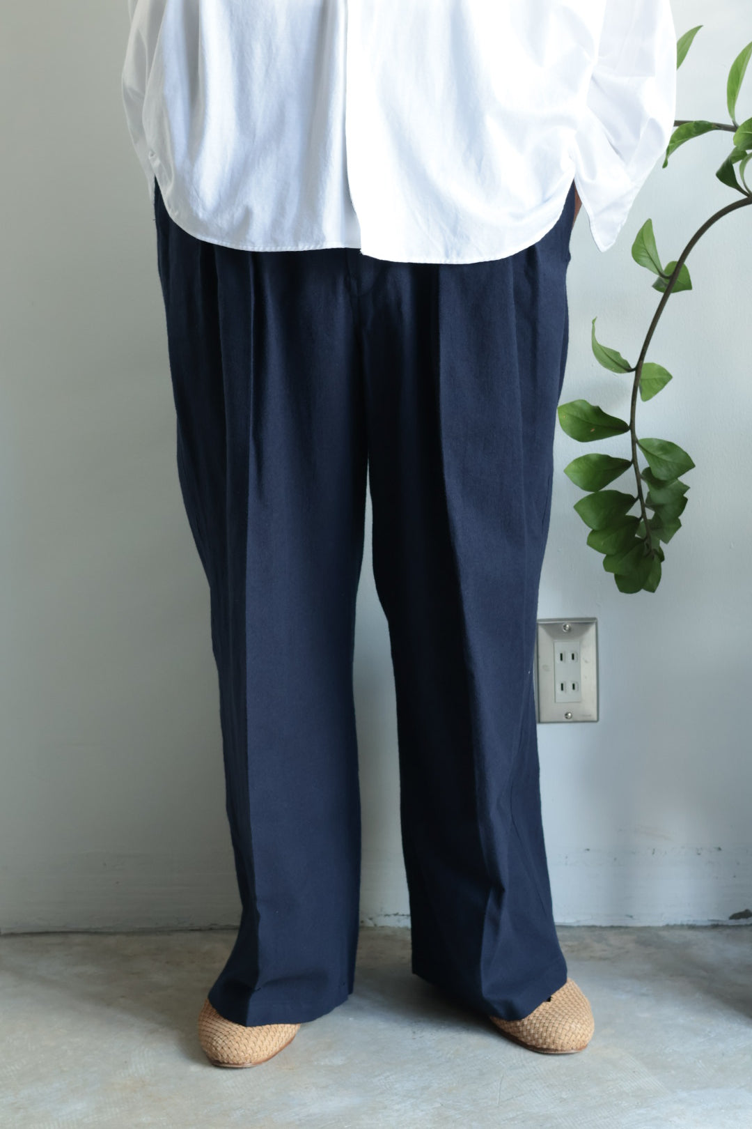【satou】yosogi wide slacks