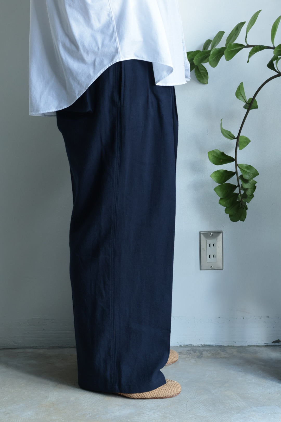 【satou】yosogi wide slacks