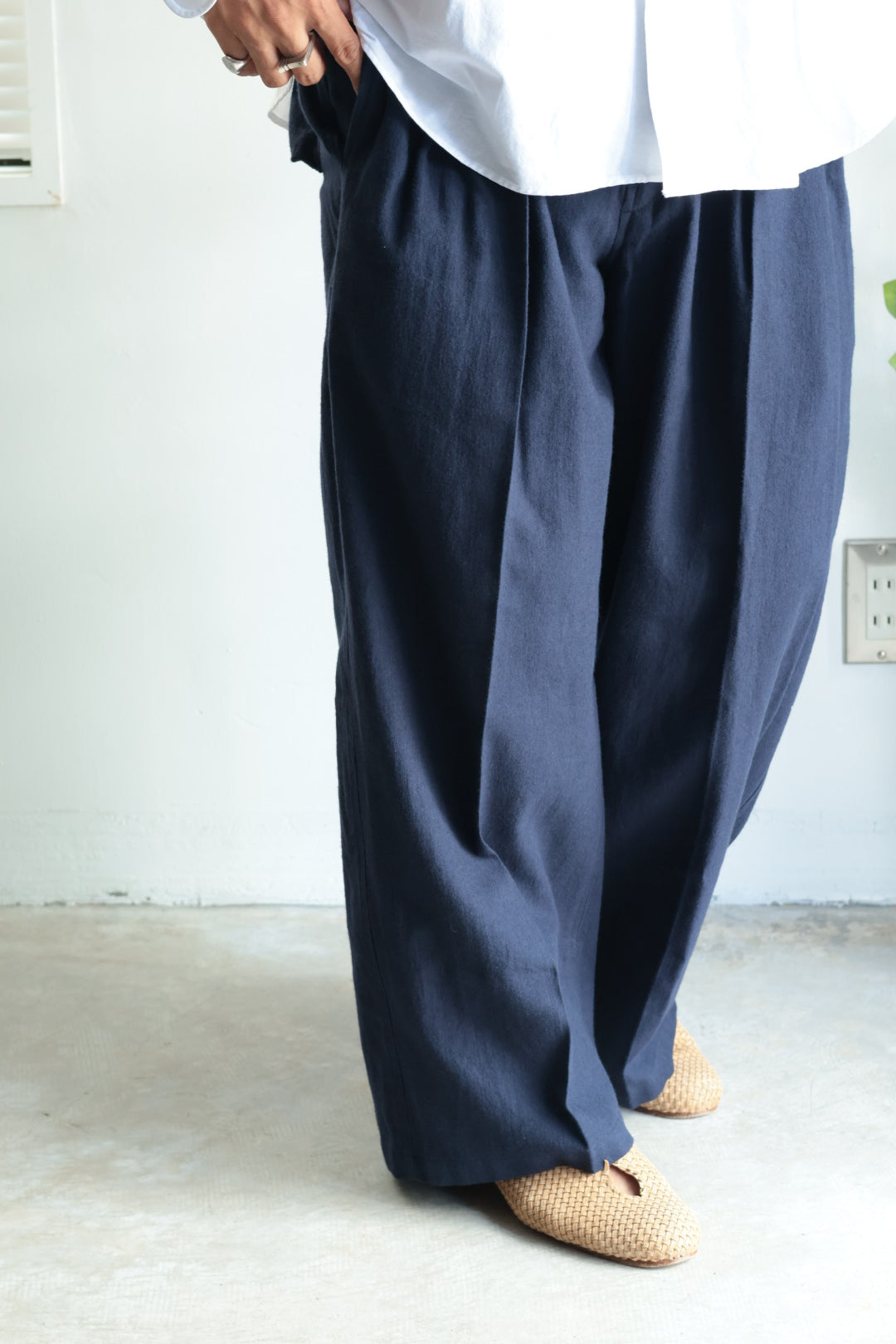 【satou】yosogi wide slacks
