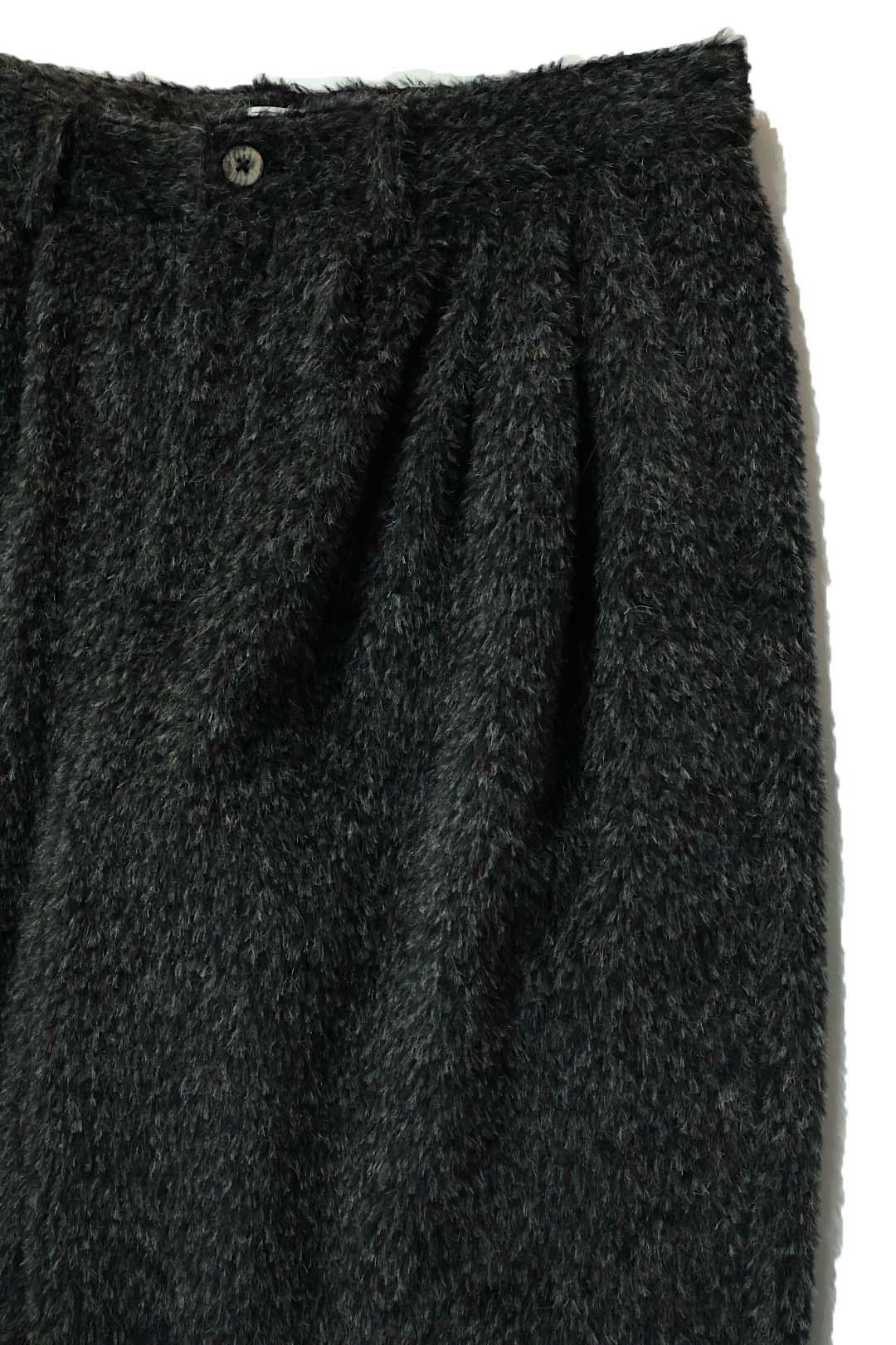 【Urig】ALPACA SHAGGY 3TUCK PT HL