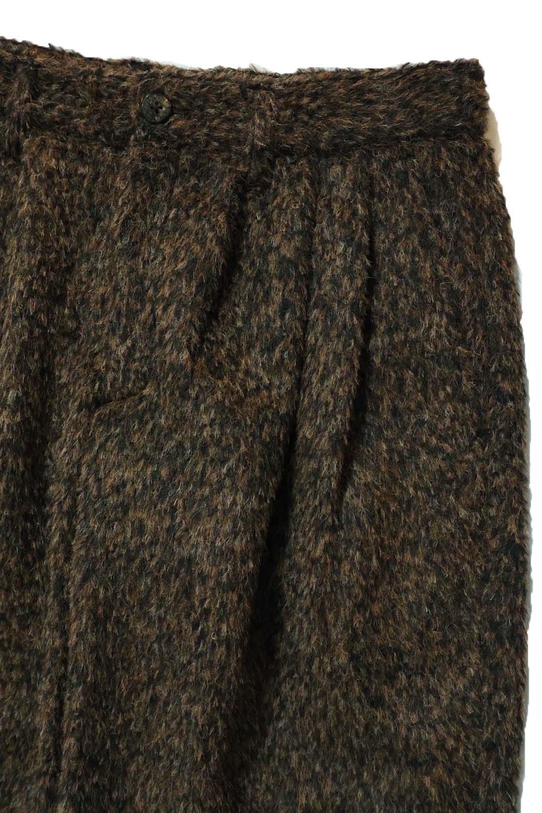 【Urig】ALPACA SHAGGY 3TUCK PT HL