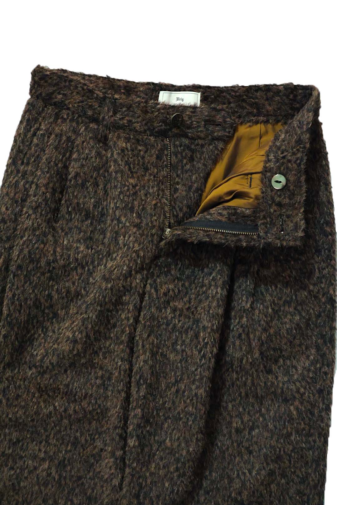 【Urig】ALPACA SHAGGY 3TUCK PT HL