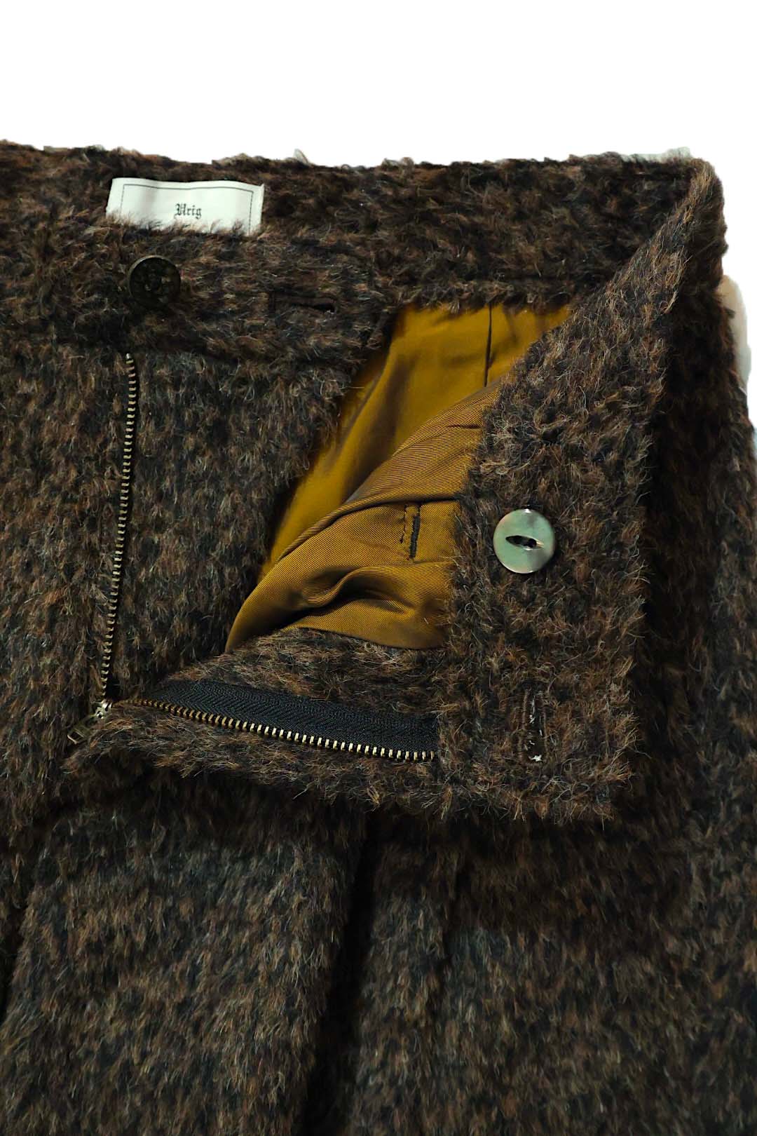【Urig】ALPACA SHAGGY 3TUCK PT HL