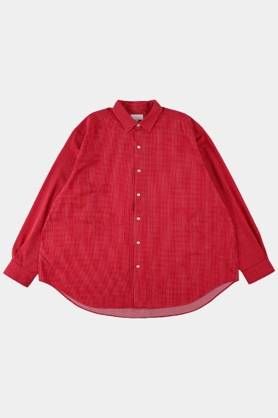 【KANEMASA PHIL.】36G Atmosphere Check Shirt