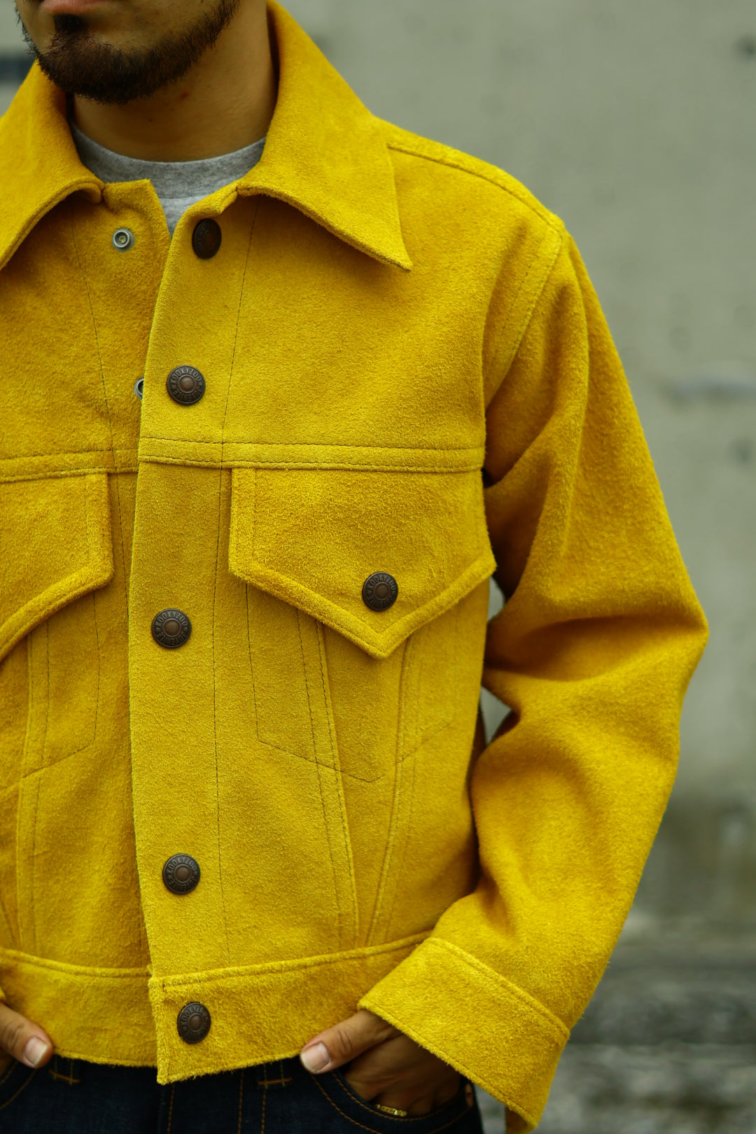 【KOOKY ZOO 】JUVENILE SUEDE JACKET