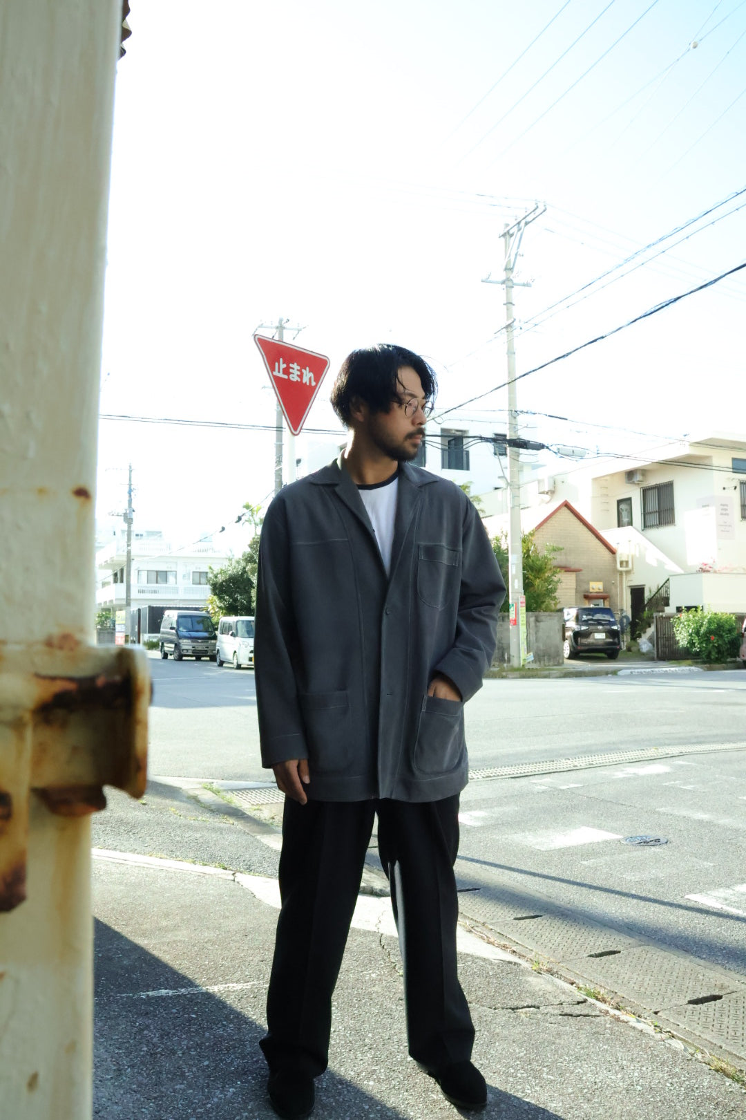 【Cale】SHEEPSKIN SUEDE LIGHT JACKET