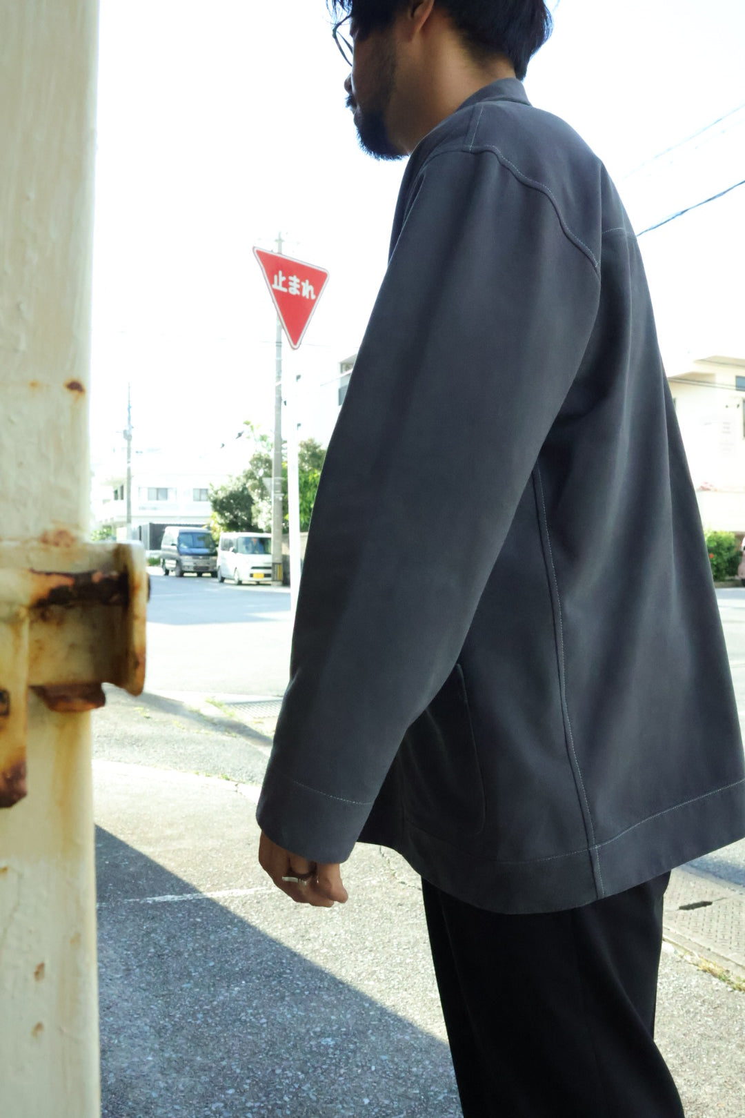 【Cale】SHEEPSKIN SUEDE LIGHT JACKET