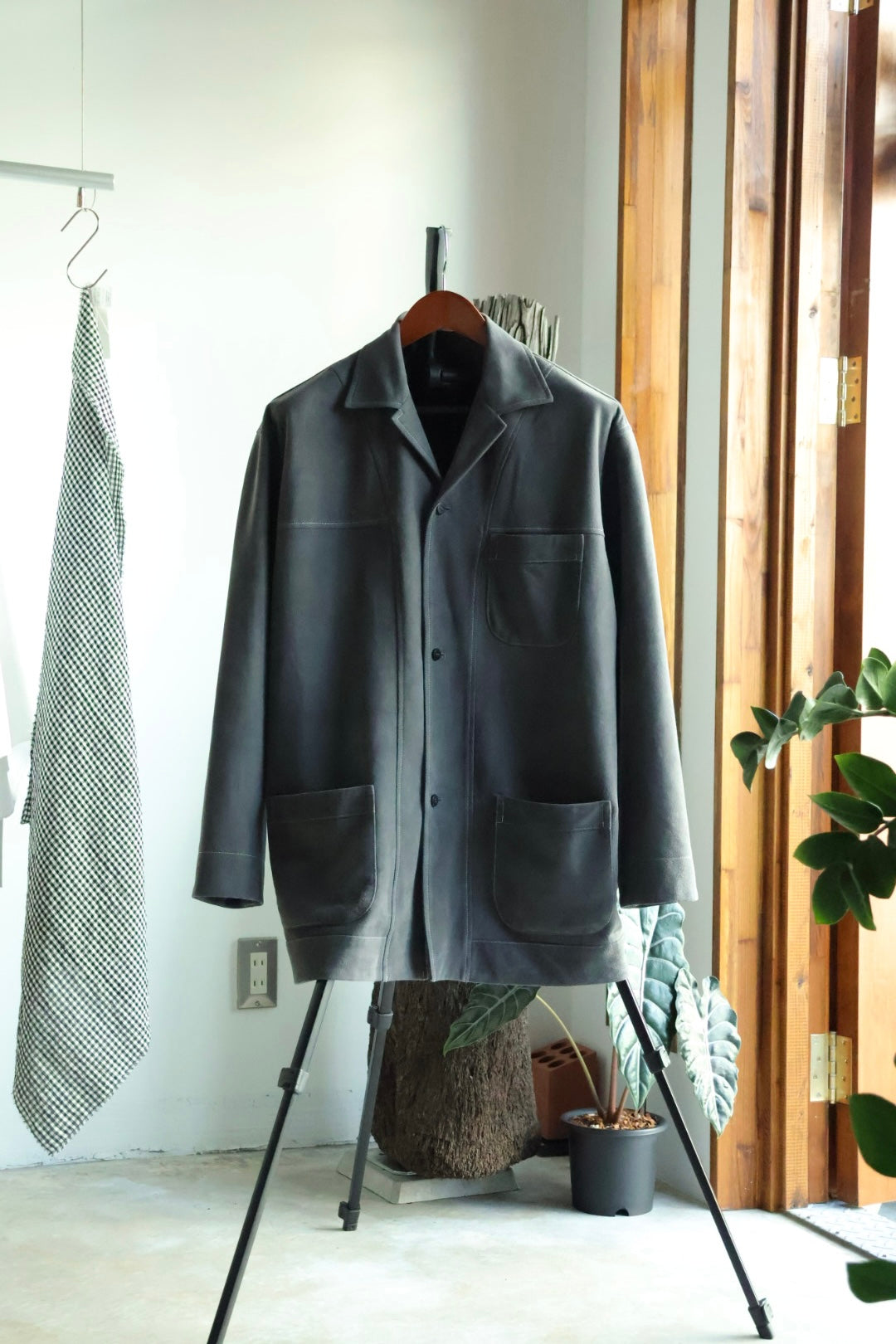 【Cale】SHEEPSKIN SUEDE LIGHT JACKET