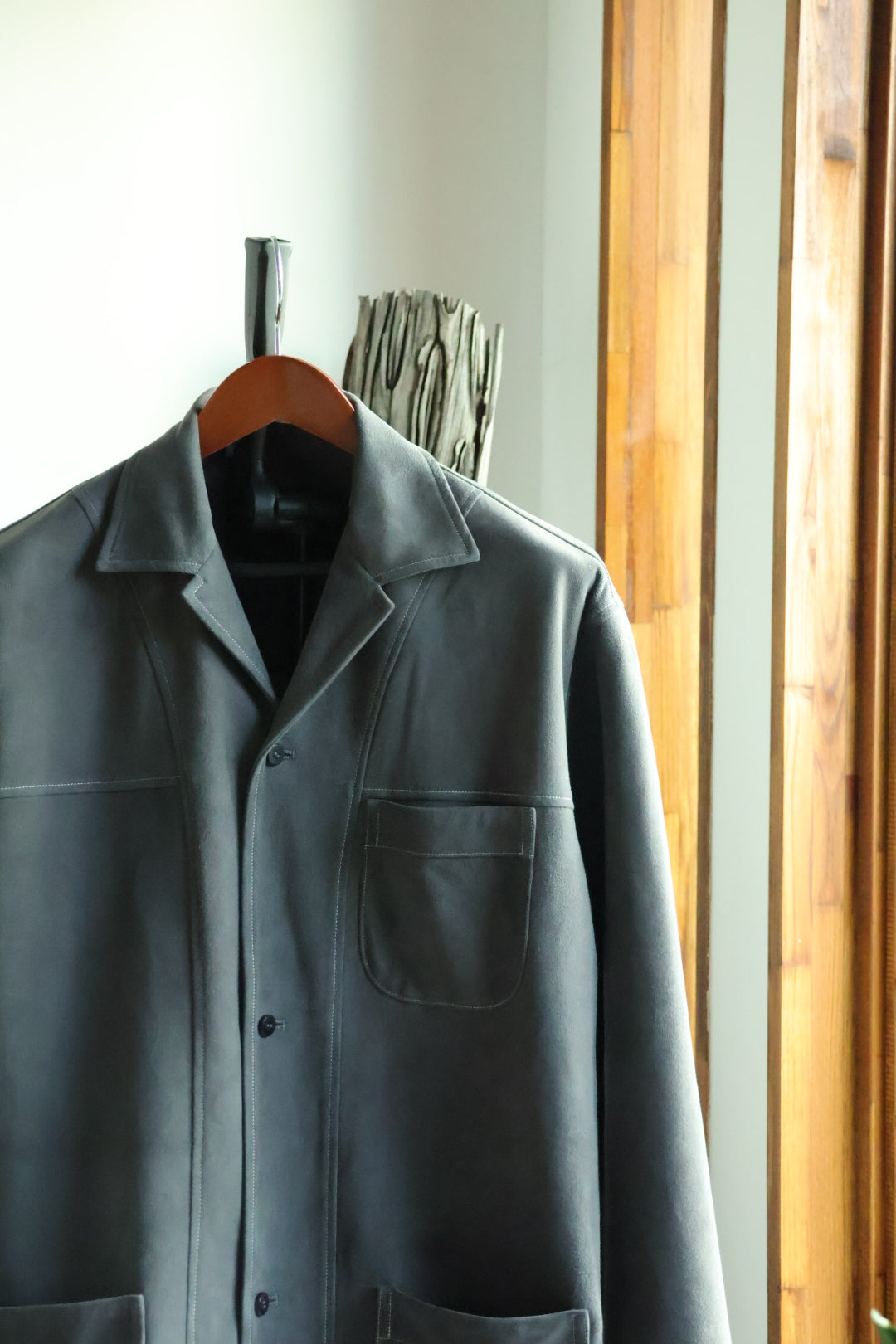 【Cale】SHEEPSKIN SUEDE LIGHT JACKET