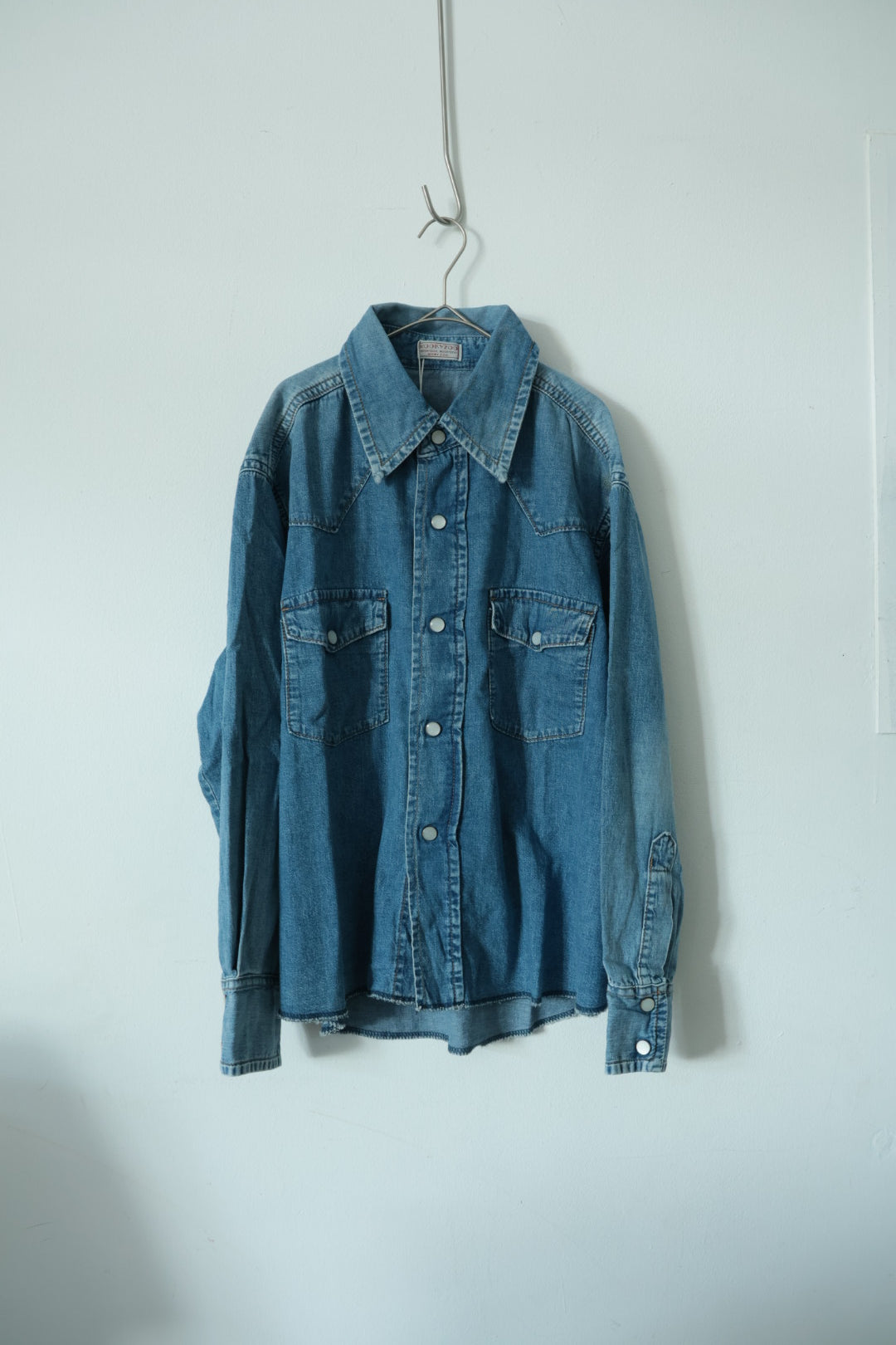 【KOOKY ZOO 】JUVENILE DENIM WESTERN SHIRT
