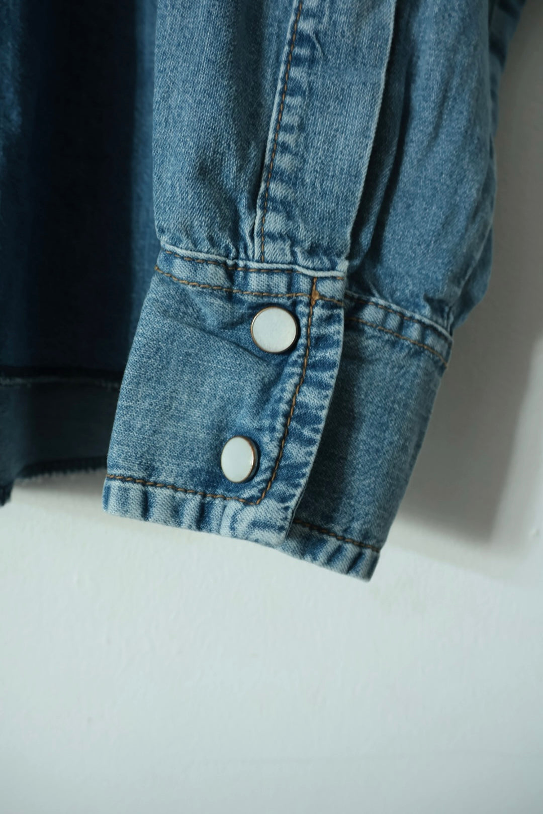 【KOOKY ZOO 】JUVENILE DENIM WESTERN SHIRT