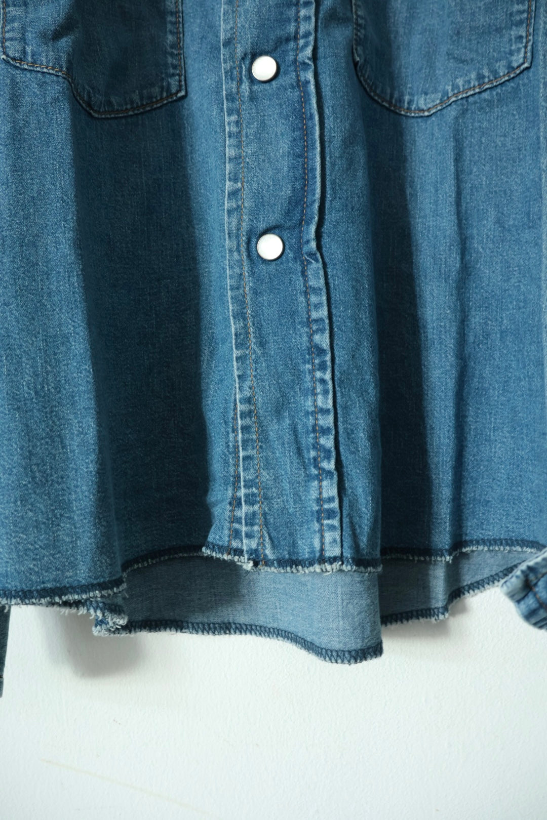 【KOOKY ZOO 】JUVENILE DENIM WESTERN SHIRT