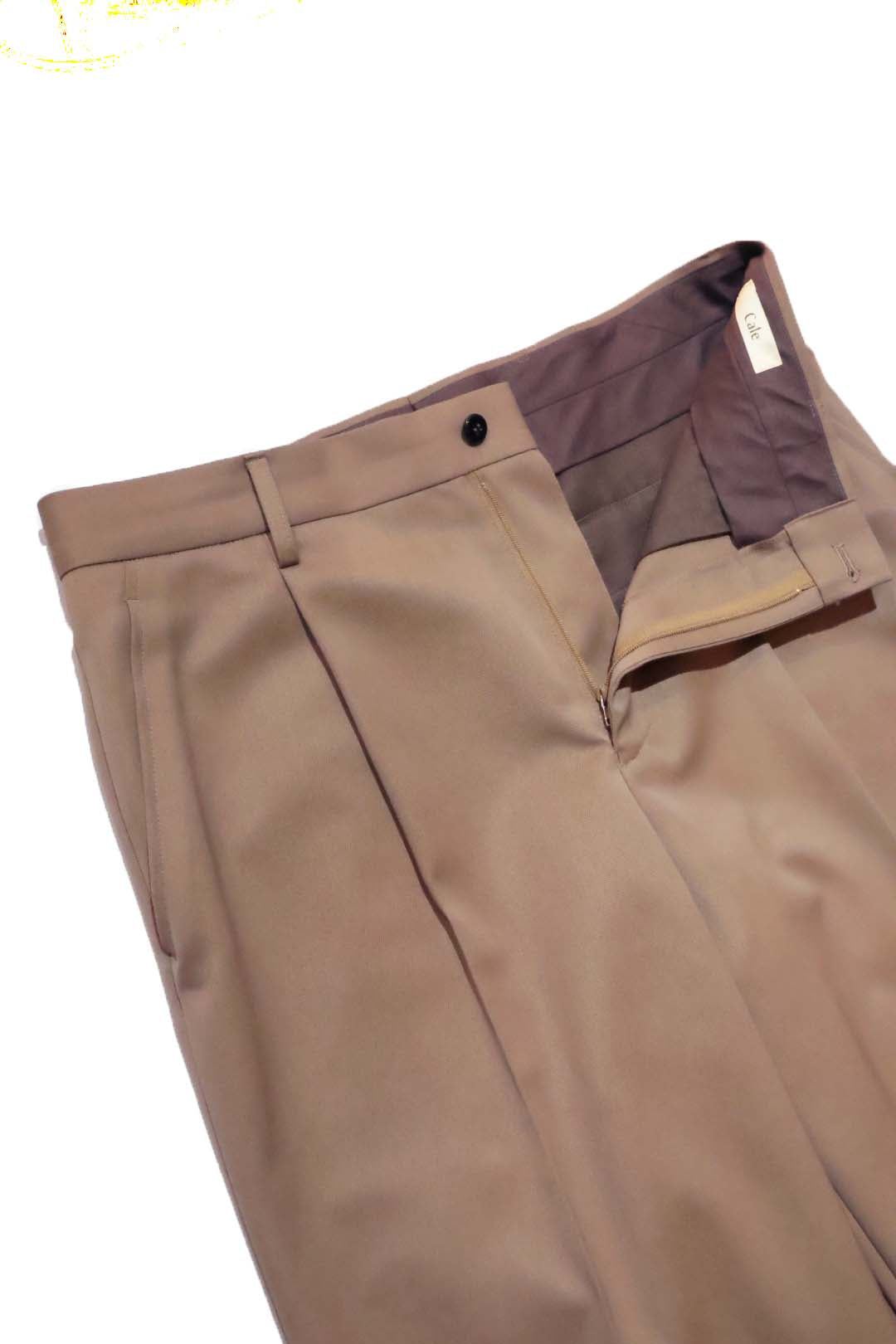 【Cale 】WOOL DOESKIN TROUSERS