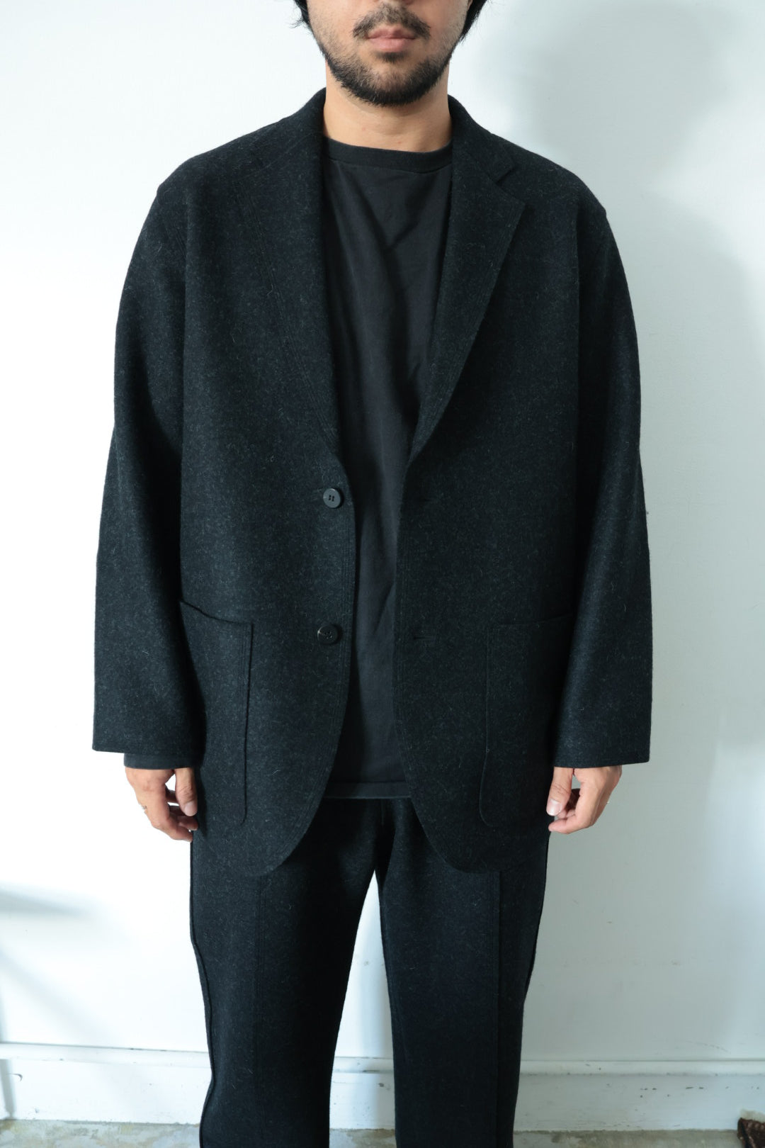 【Cale】WOOL FELT 2B JACKET