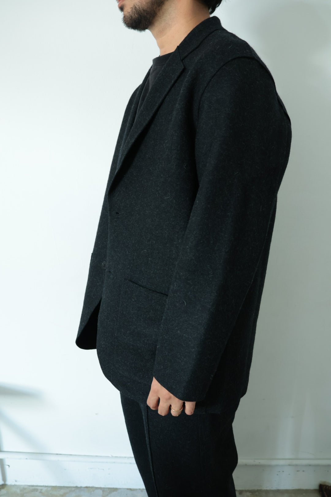 【Cale】WOOL FELT 2B JACKET