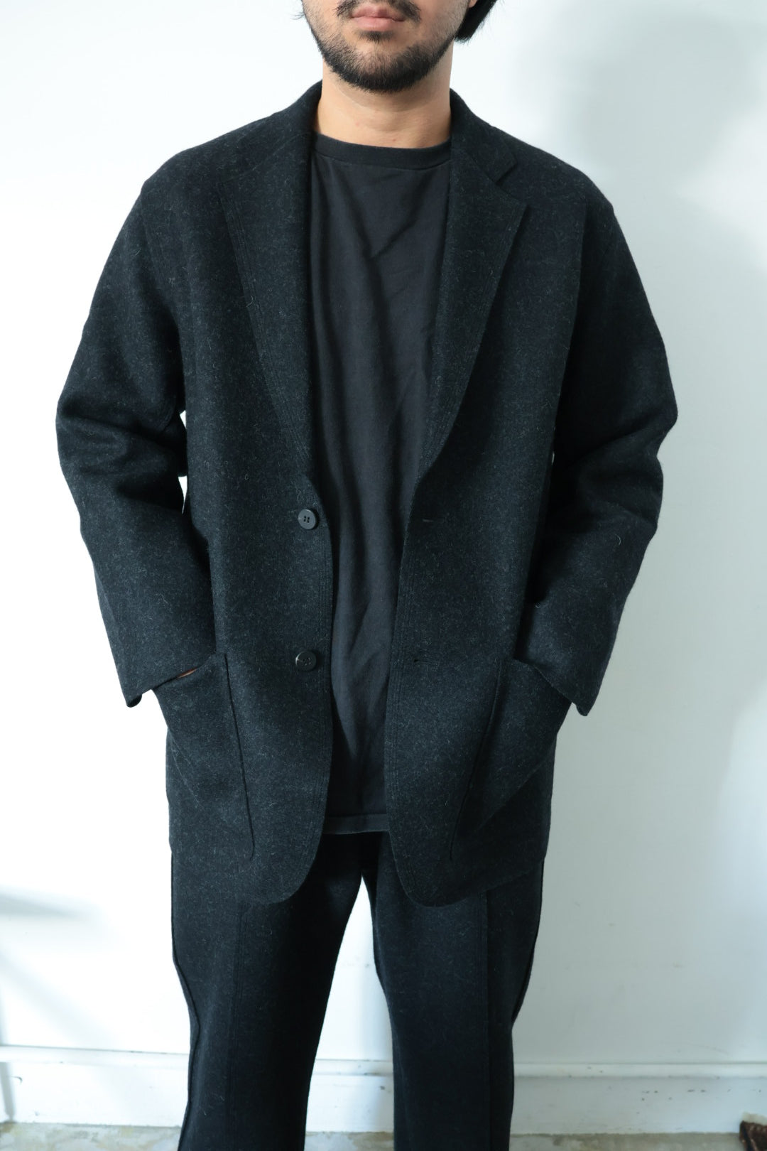 【Cale】WOOL FELT 2B JACKET