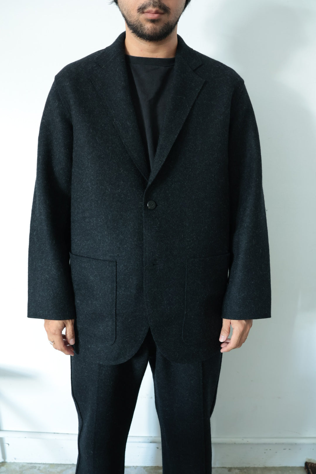 【Cale】WOOL FELT 2B JACKET