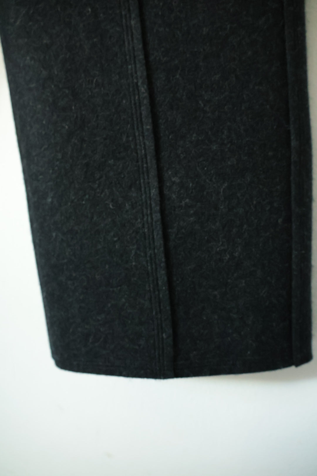 【Cale】WOOL FELT EASY PANTS