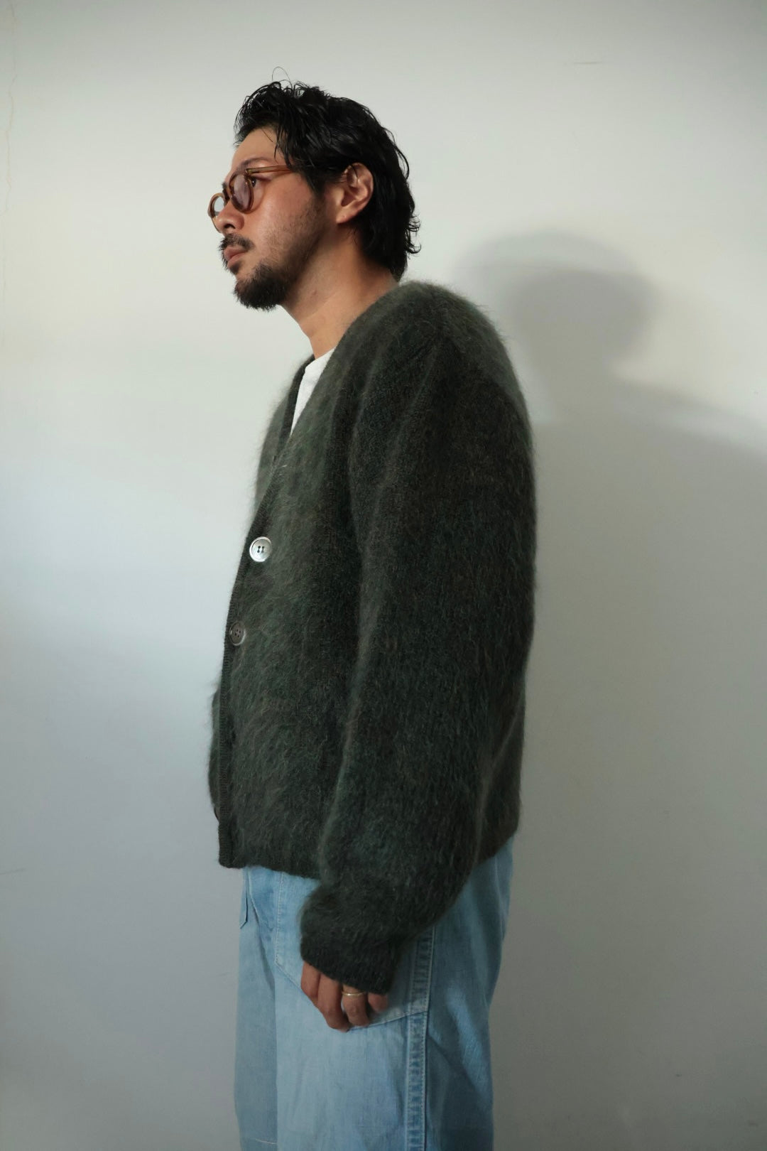 【KOOKY ZOO 】JUVENILE MOHAIR CARDIGAN