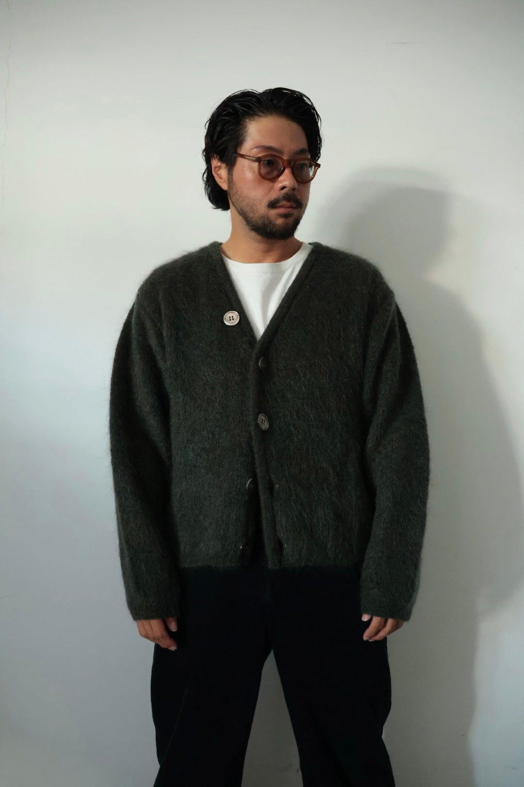 【KOOKY ZOO 】JUVENILE MOHAIR CARDIGAN