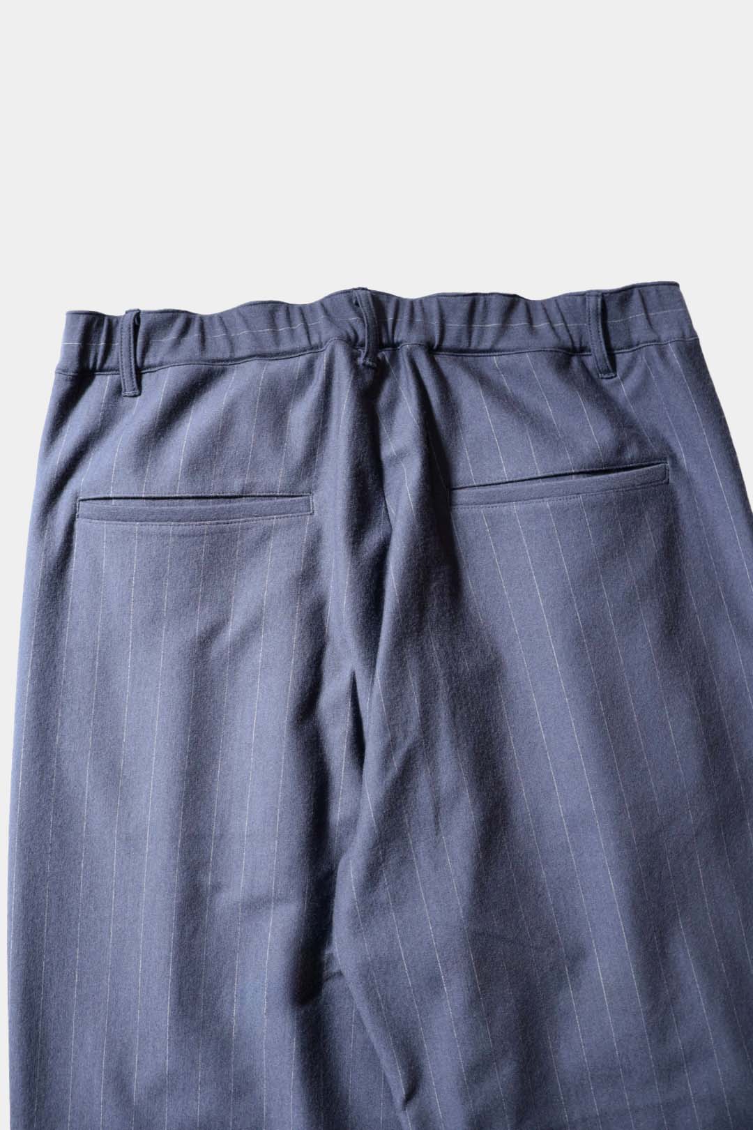 【KANEMASA PHIL.】36G Wool Stripe Trouser