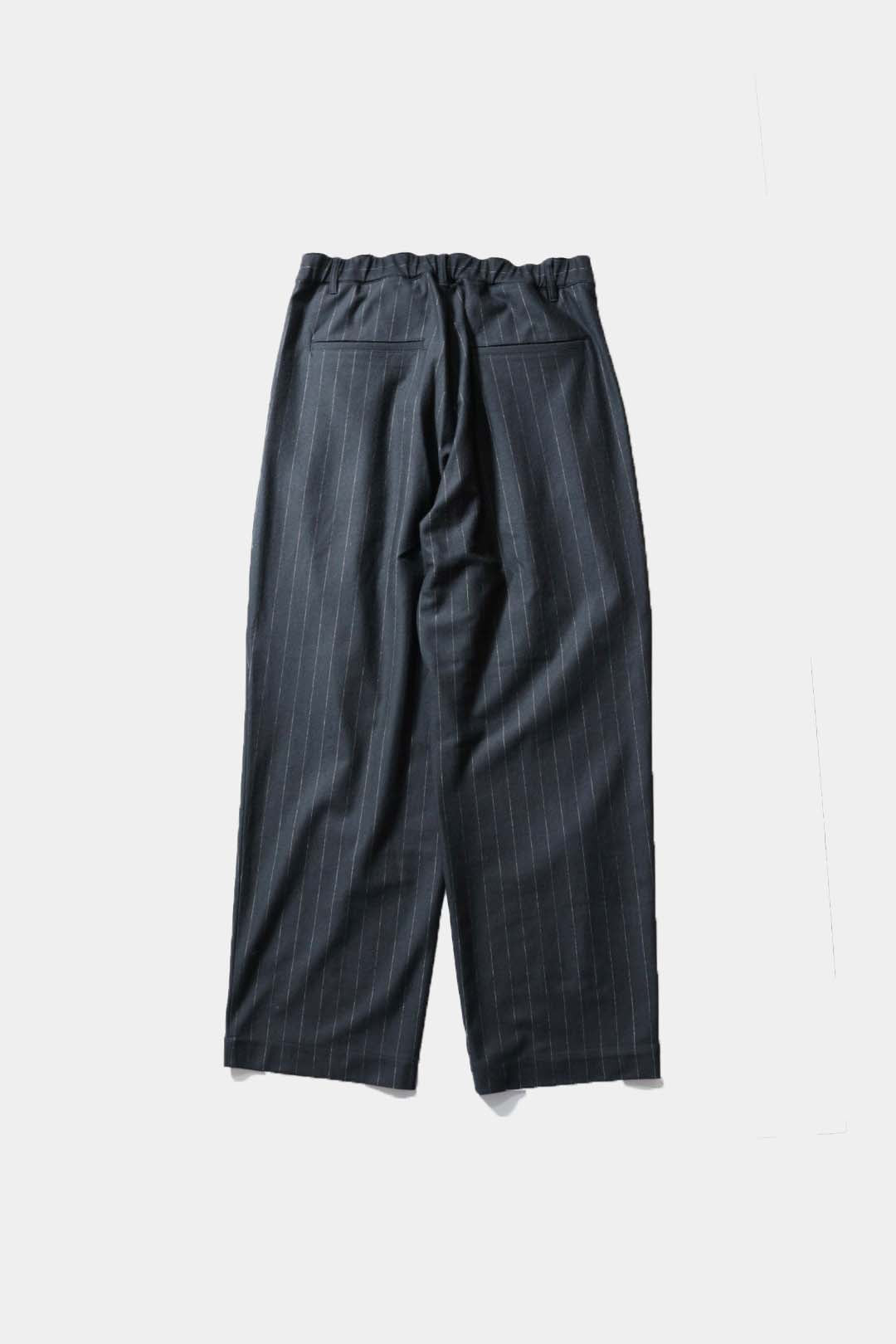 【KANEMASA PHIL.】36G Wool Stripe Trouser