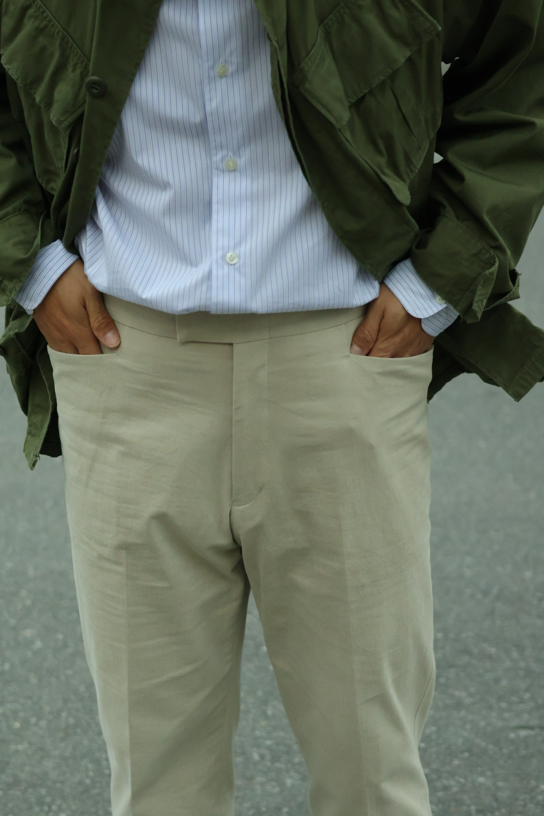 【Cale】 NIDOM CHINO L POCKET TROUSERS