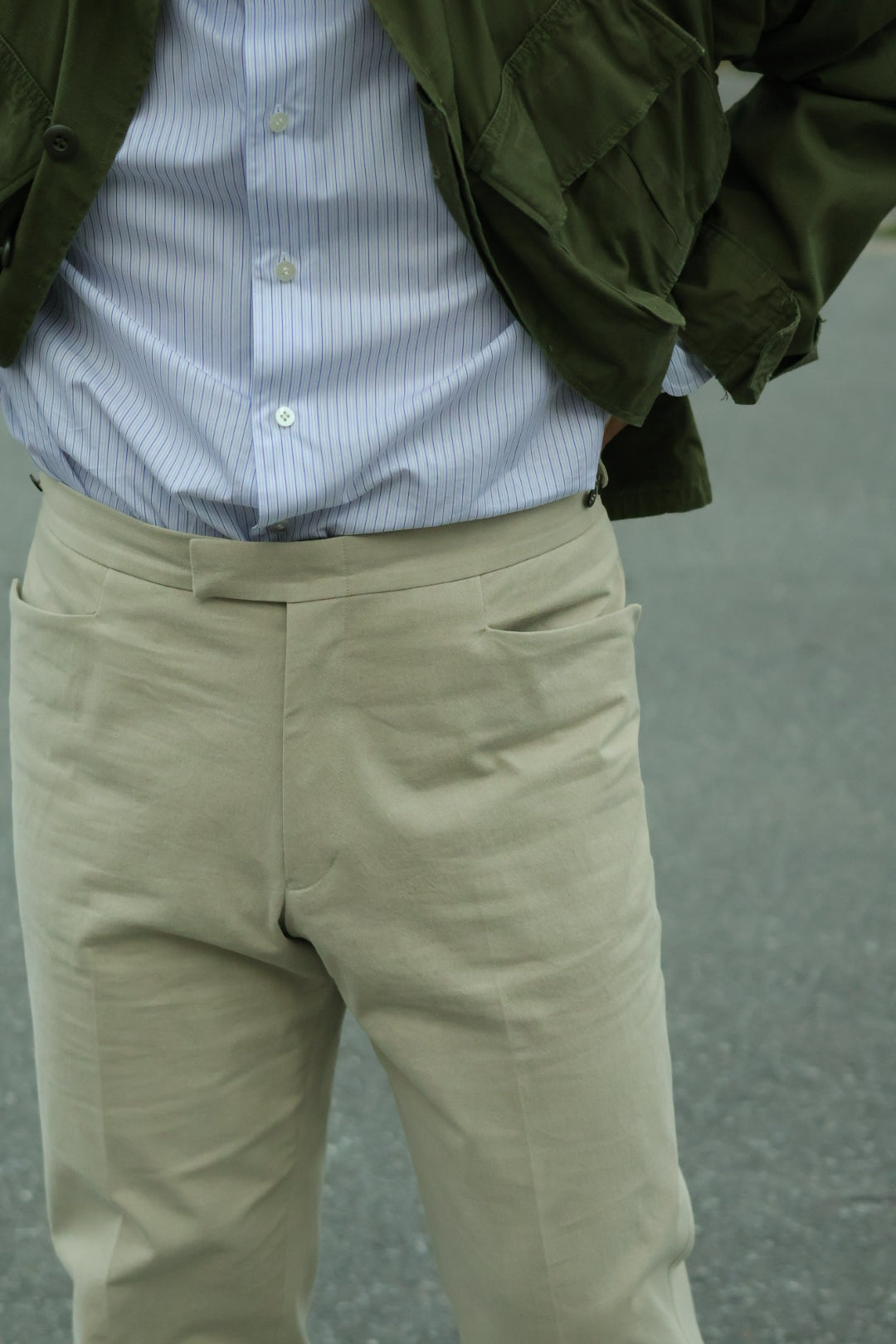 【Cale】 NIDOM CHINO L POCKET TROUSERS