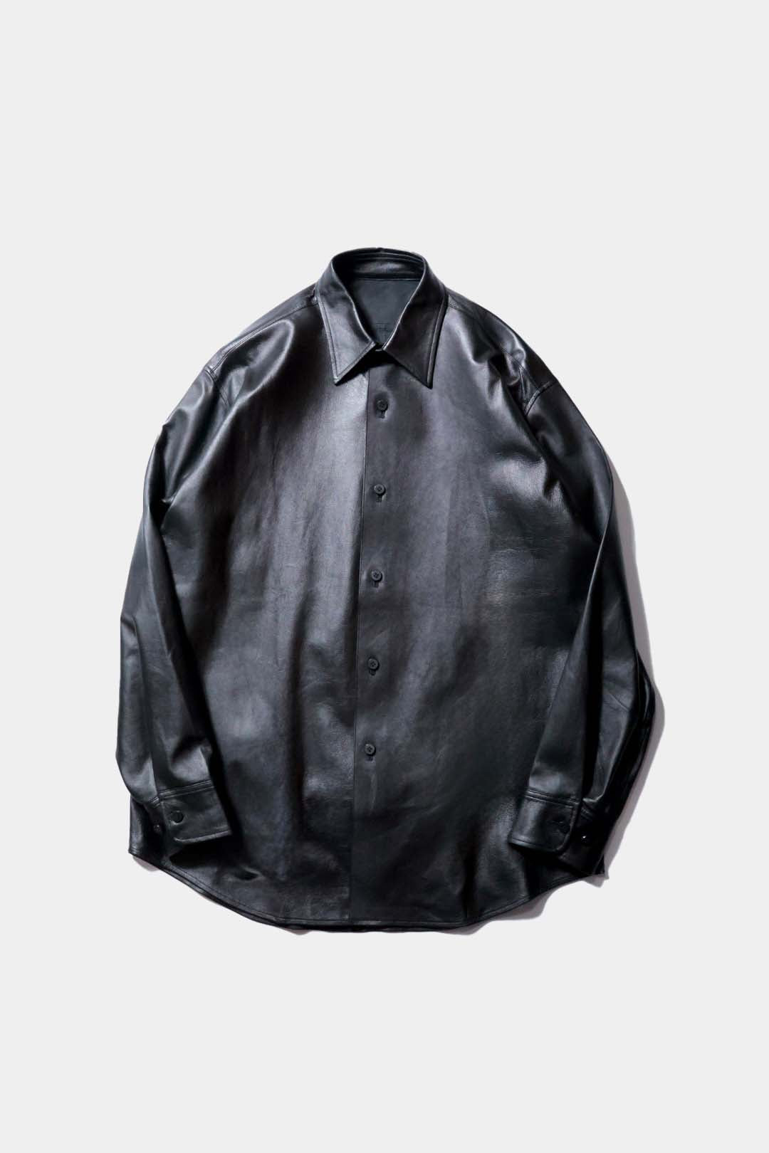 Cale】 Lamb Leather Shirt – Mo