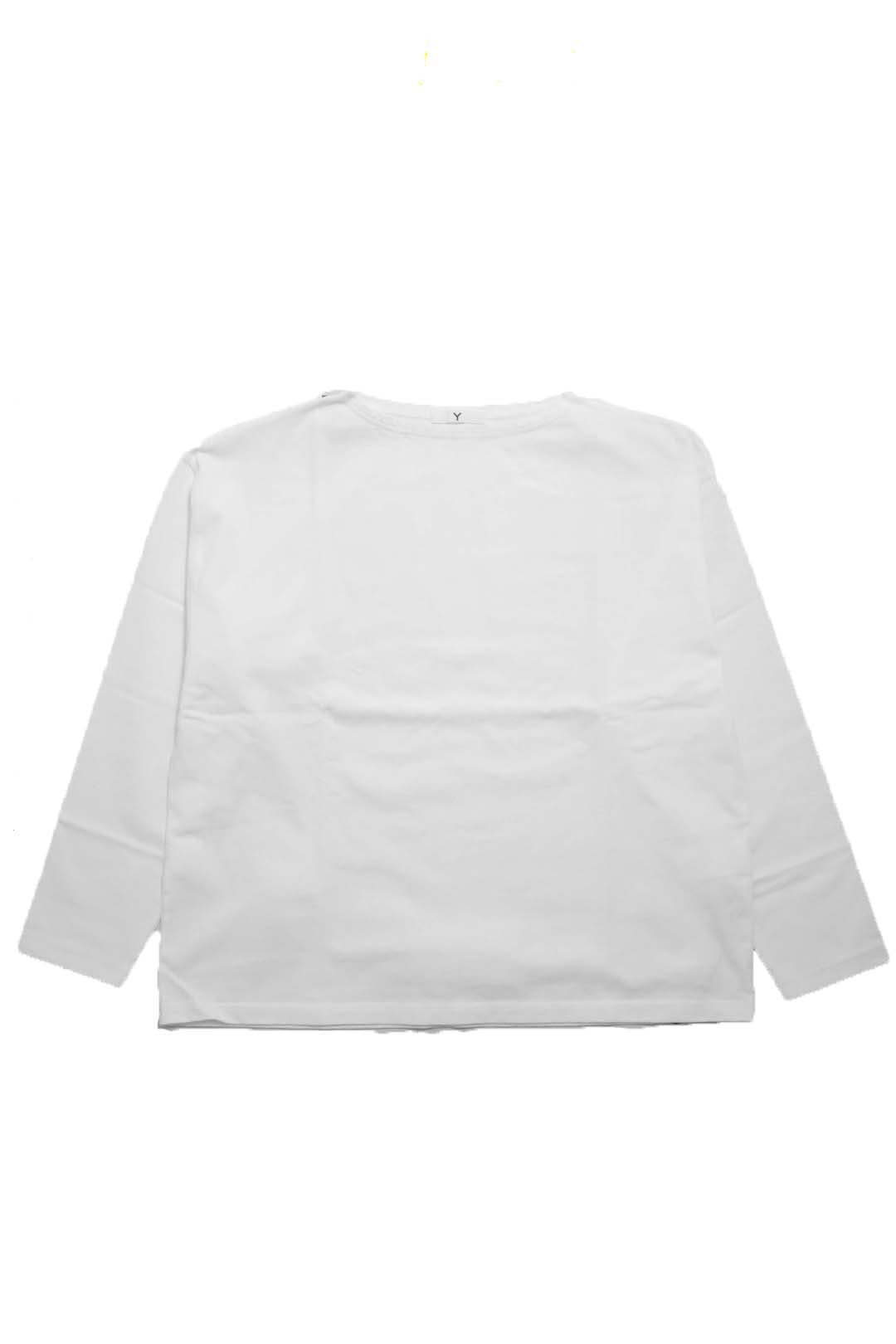 【Y】ORGANIC COTTON JERSEY BOAT NECK P/O