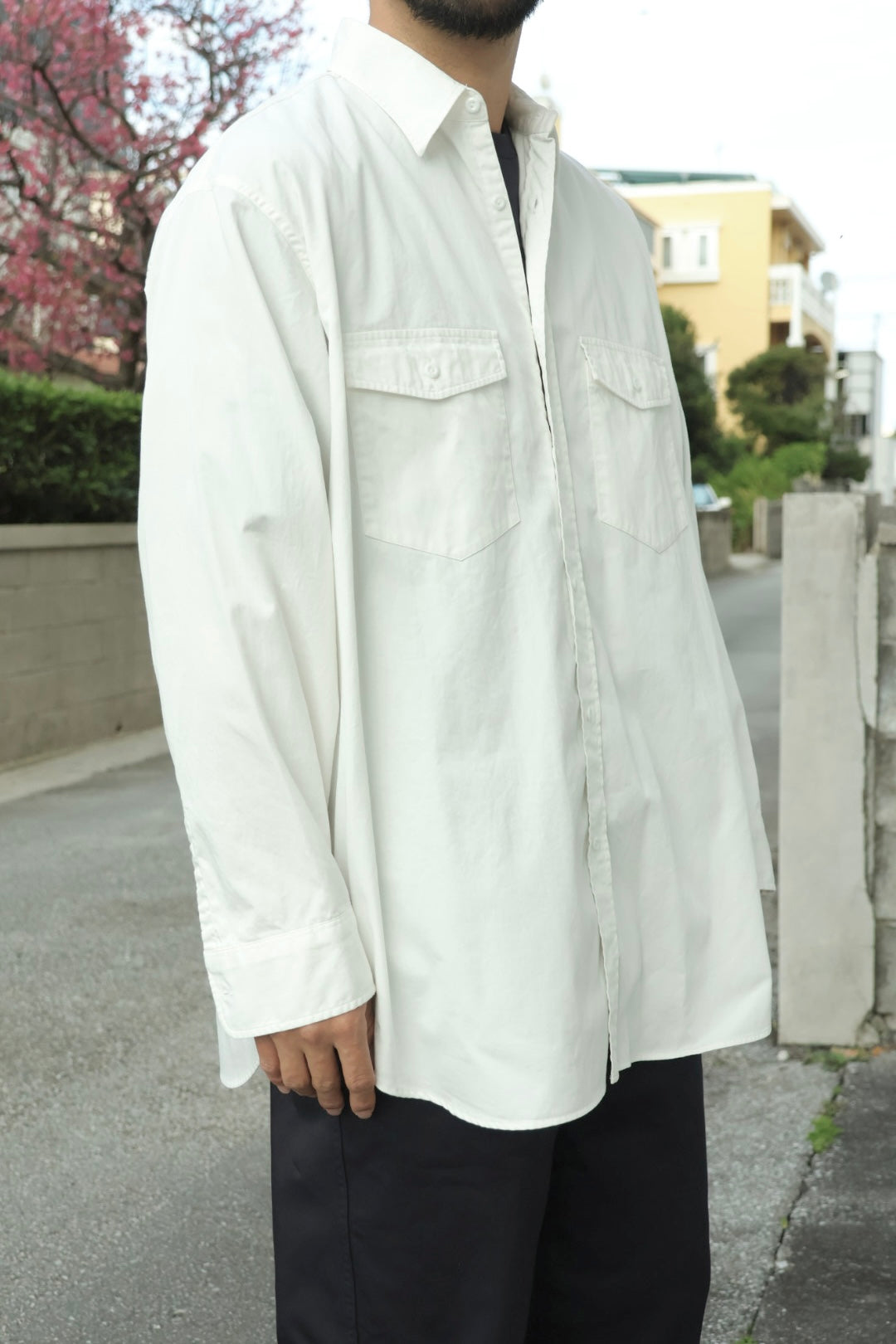 20%OFF【Y】ORGANIC COTTON HIGH DENSITY SATIN SHIRT