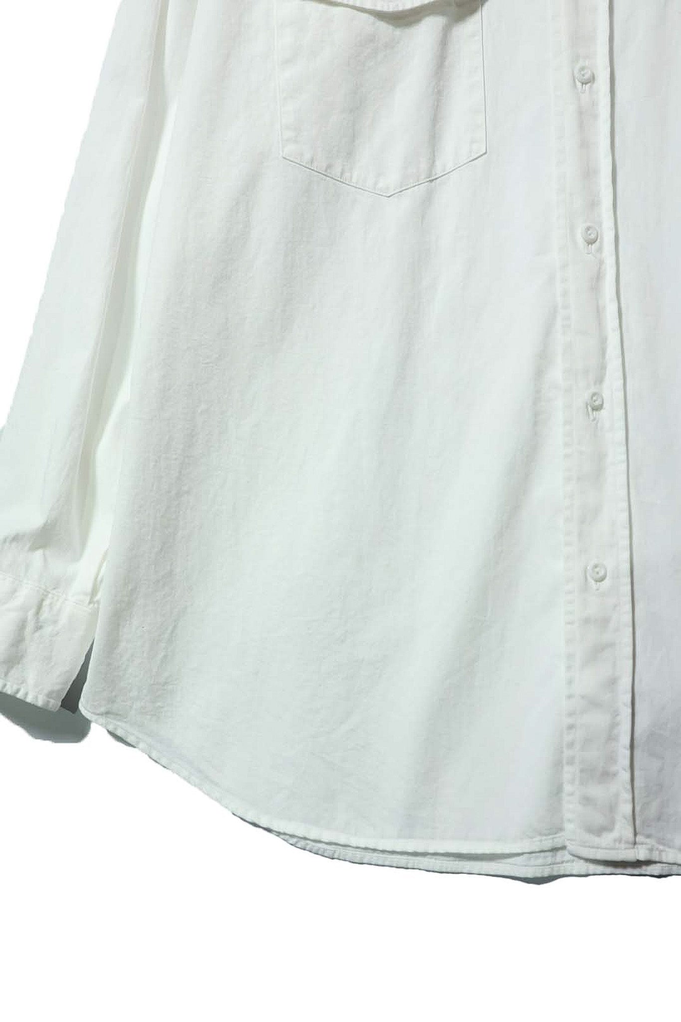 20%OFF【Y】ORGANIC COTTON HIGH DENSITY SATIN SHIRT
