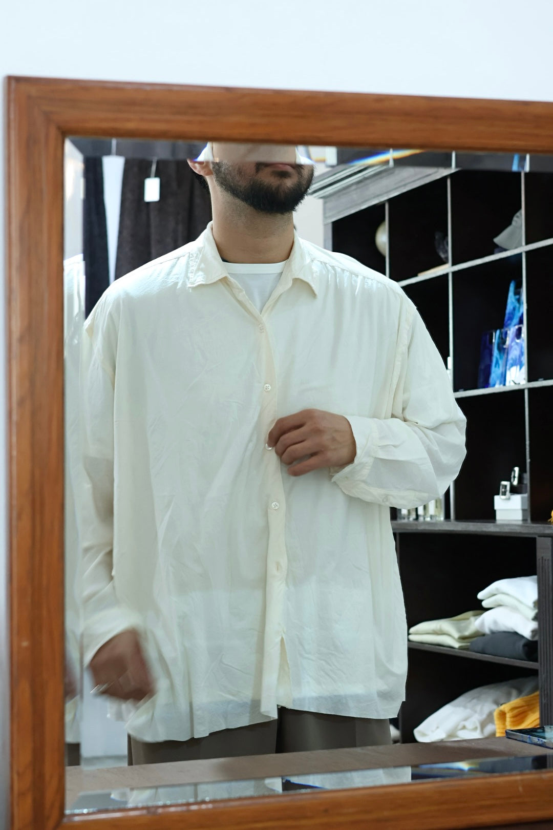 【KANEMASA PHIL.】46G Artisan L/S Shirt