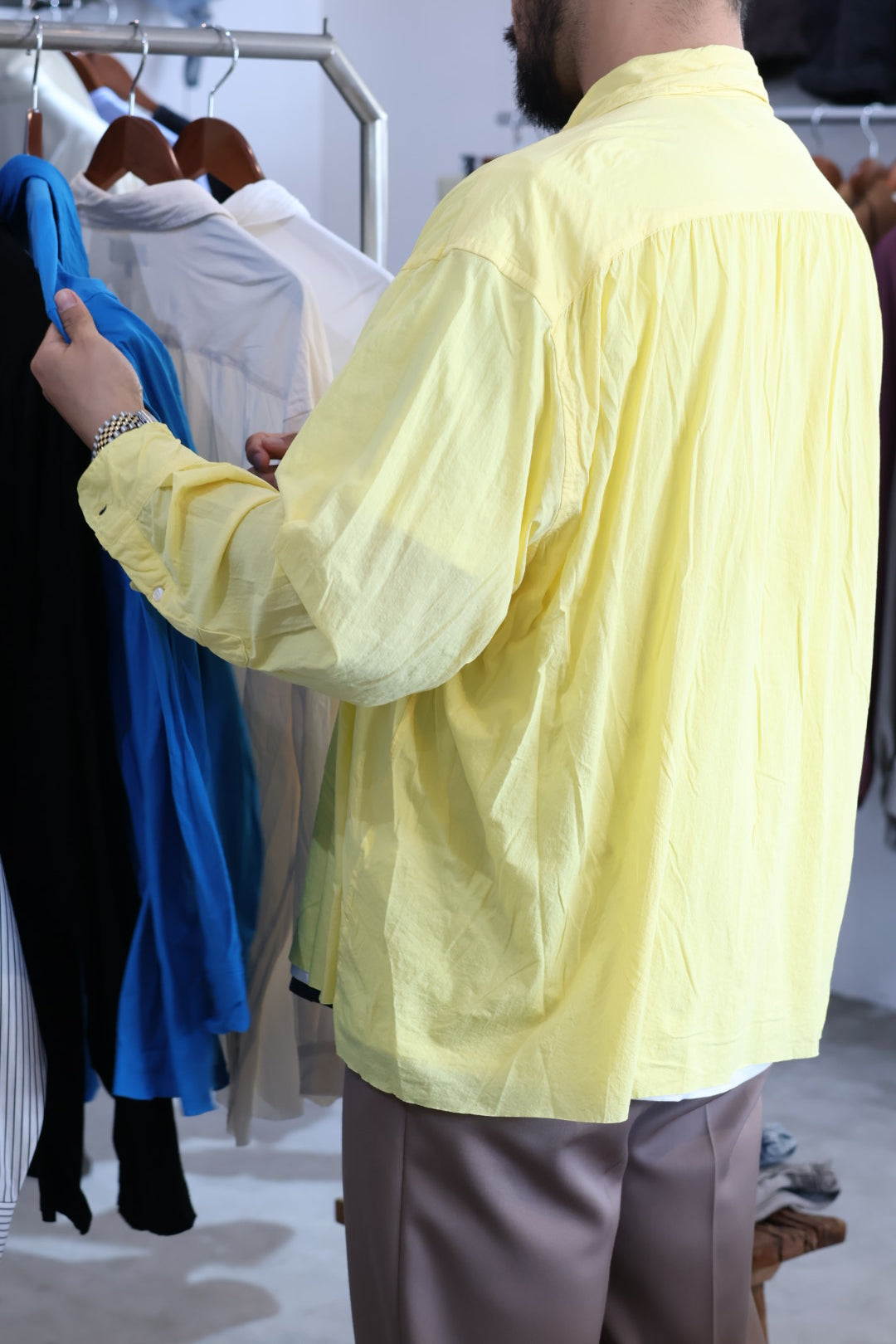 【KANEMASA PHIL.】46G Artisan L/S Shirt
