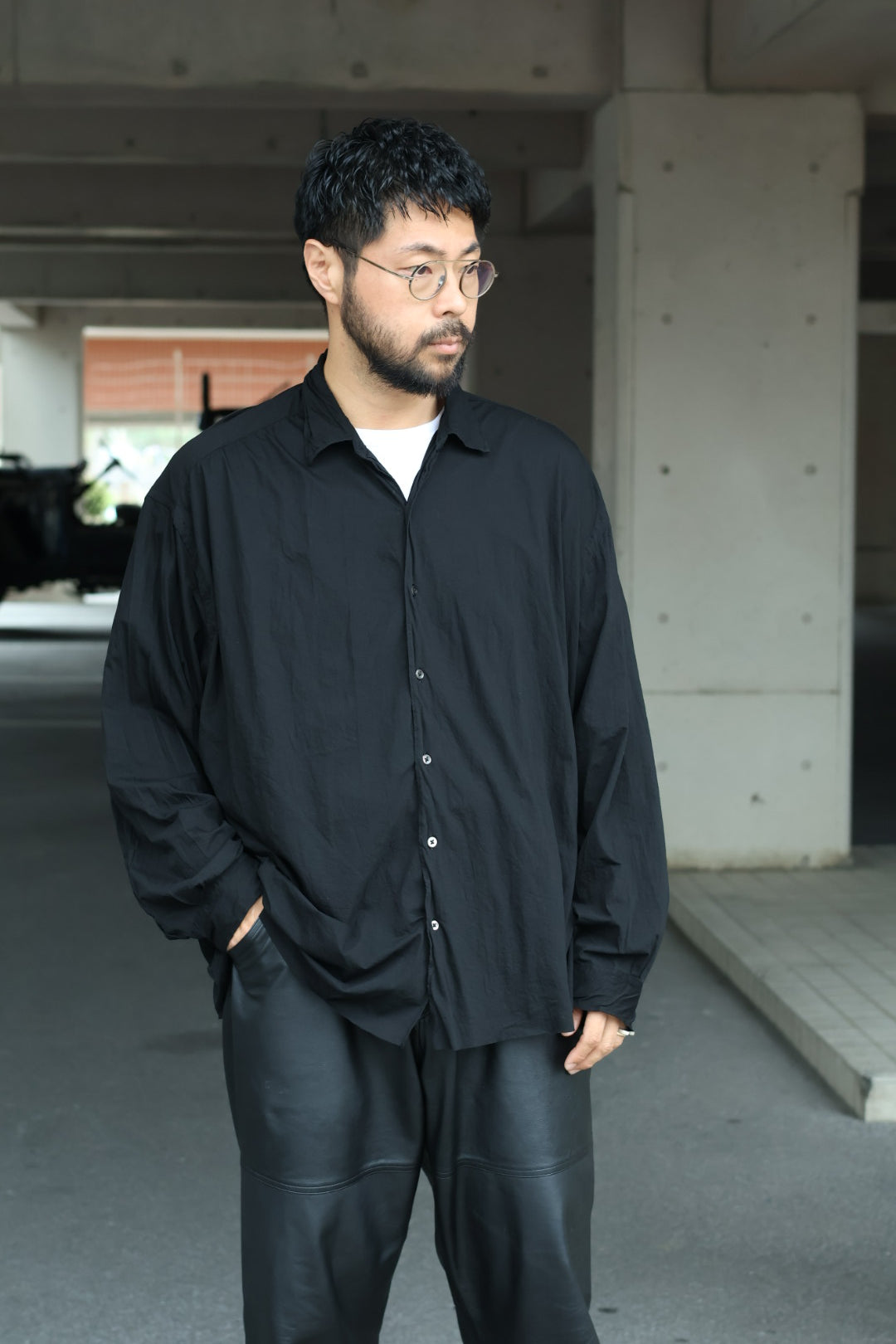 【KANEMASA PHIL.】46G Artisan L/S Shirt