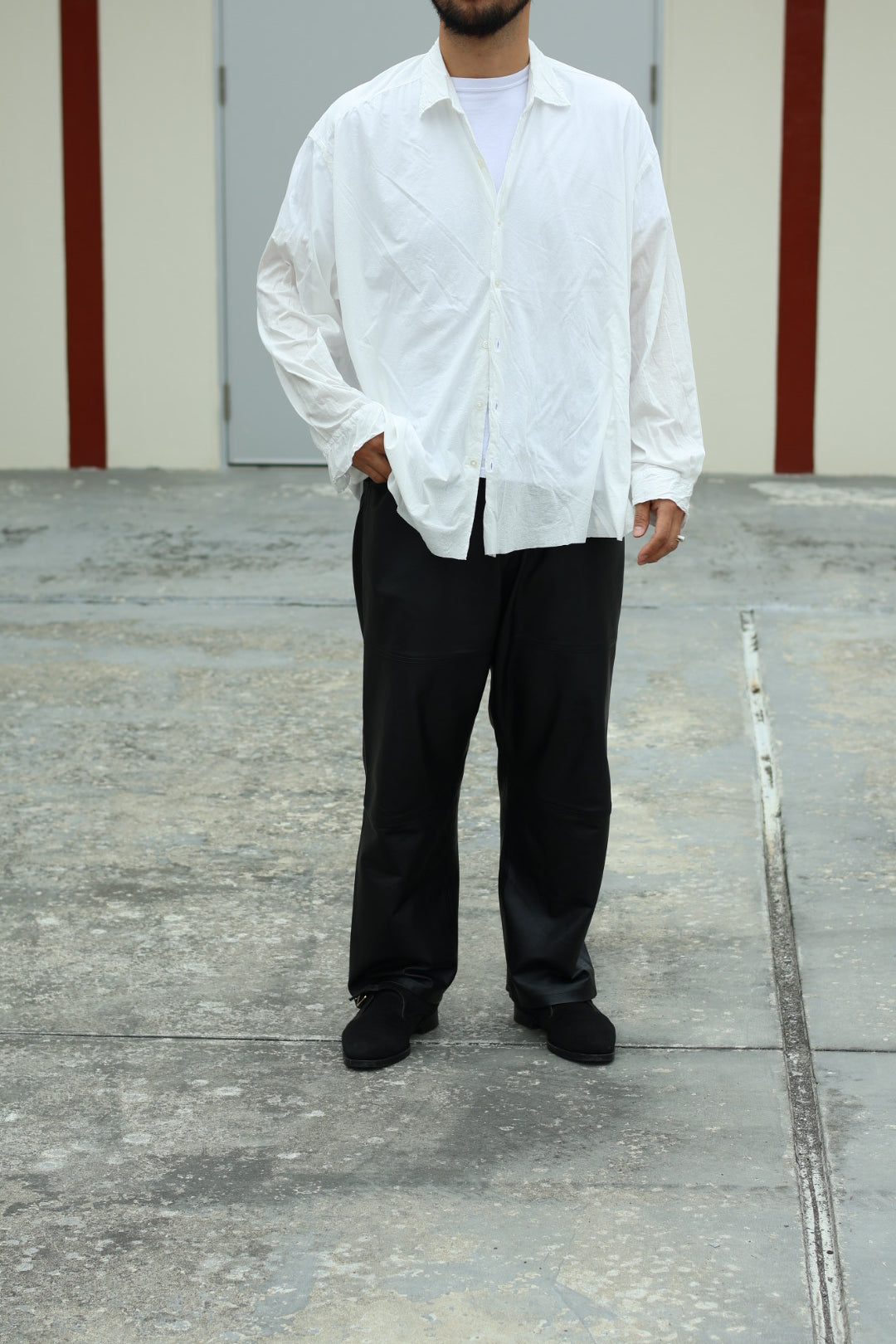 【KANEMASA PHIL.】46G Artisan L/S Shirt