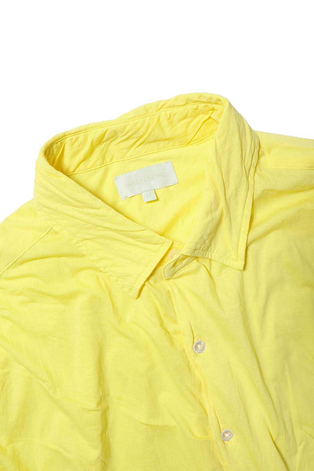 【KANEMASA PHIL.】46G Artisan L/S Shirt