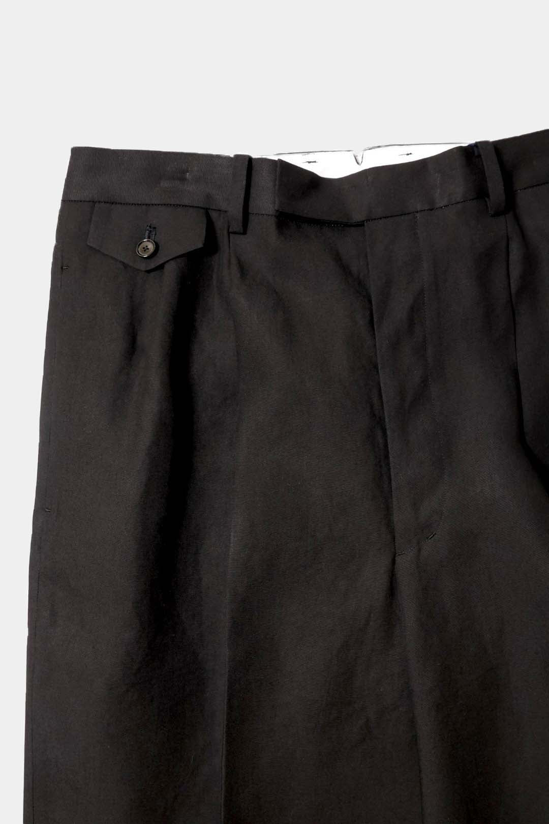 【YLÈVE】TENCEL TWO TUCK TROUSERS