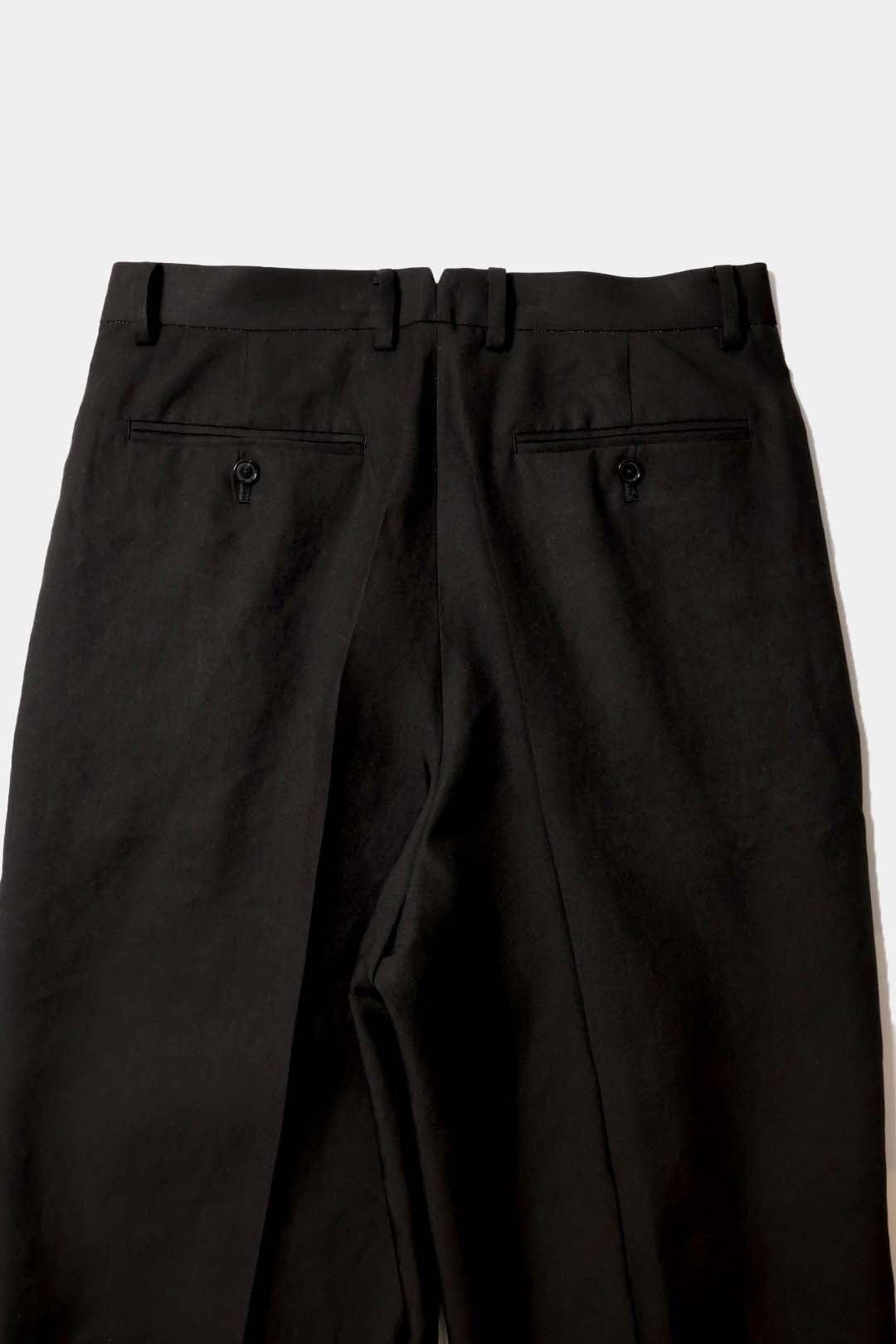 【YLÈVE】TENCEL TWO TUCK TROUSERS