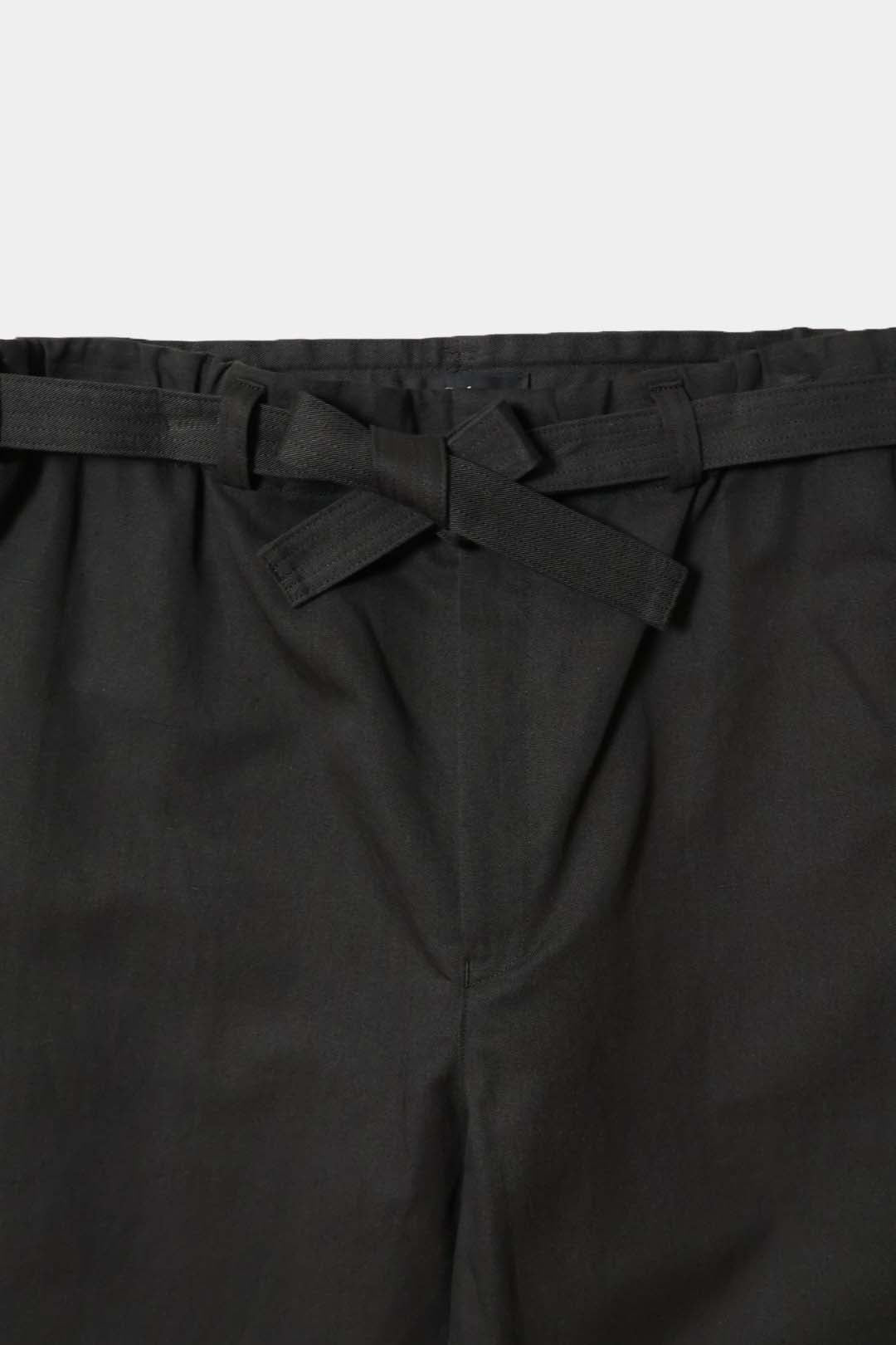 【Cale】COTTON LINEN TWILL EASY TROUSERS